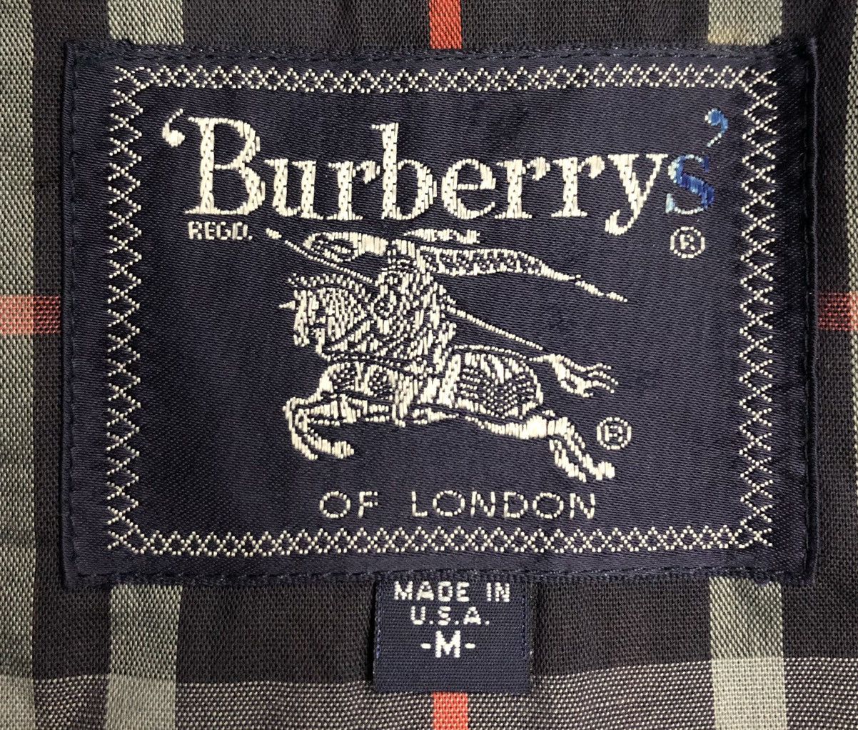Burberry Vintage Burberrys Of London Made In Usa Jacket Size US M / EU 48-50 / 2 - 16 Thumbnail