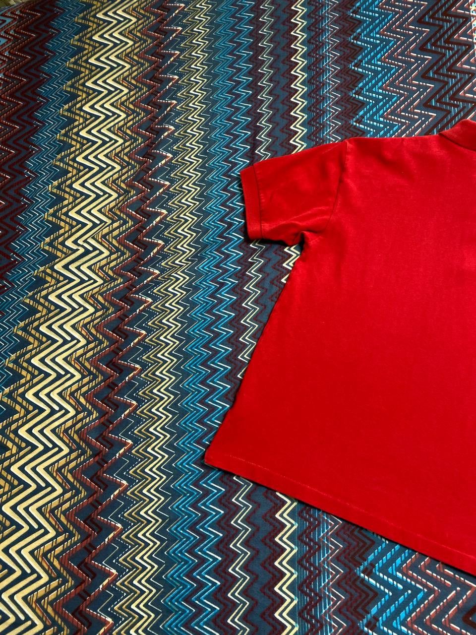 Lacoste Streetwear polos Lacoste logo red T-Shirt Y2K Vintage Size US XL / EU 56 / 4 - 16 Thumbnail