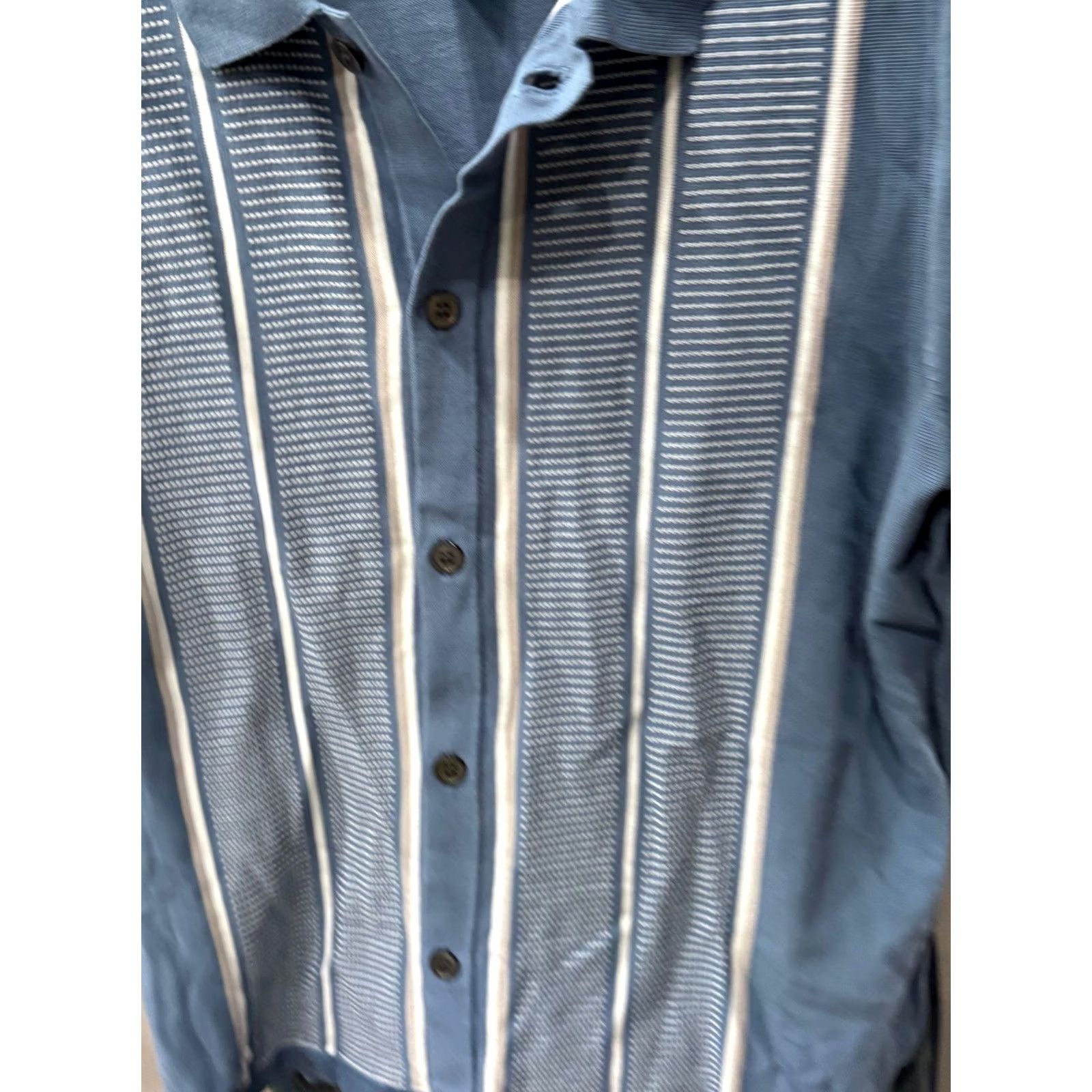 J.McLaughlin NWT J. McLaughlin Knit SHORT SLEEVE BUTTON UP SHIRT XL Mens Multicolor Size US XL / EU 56 / 4 - 4 Thumbnail