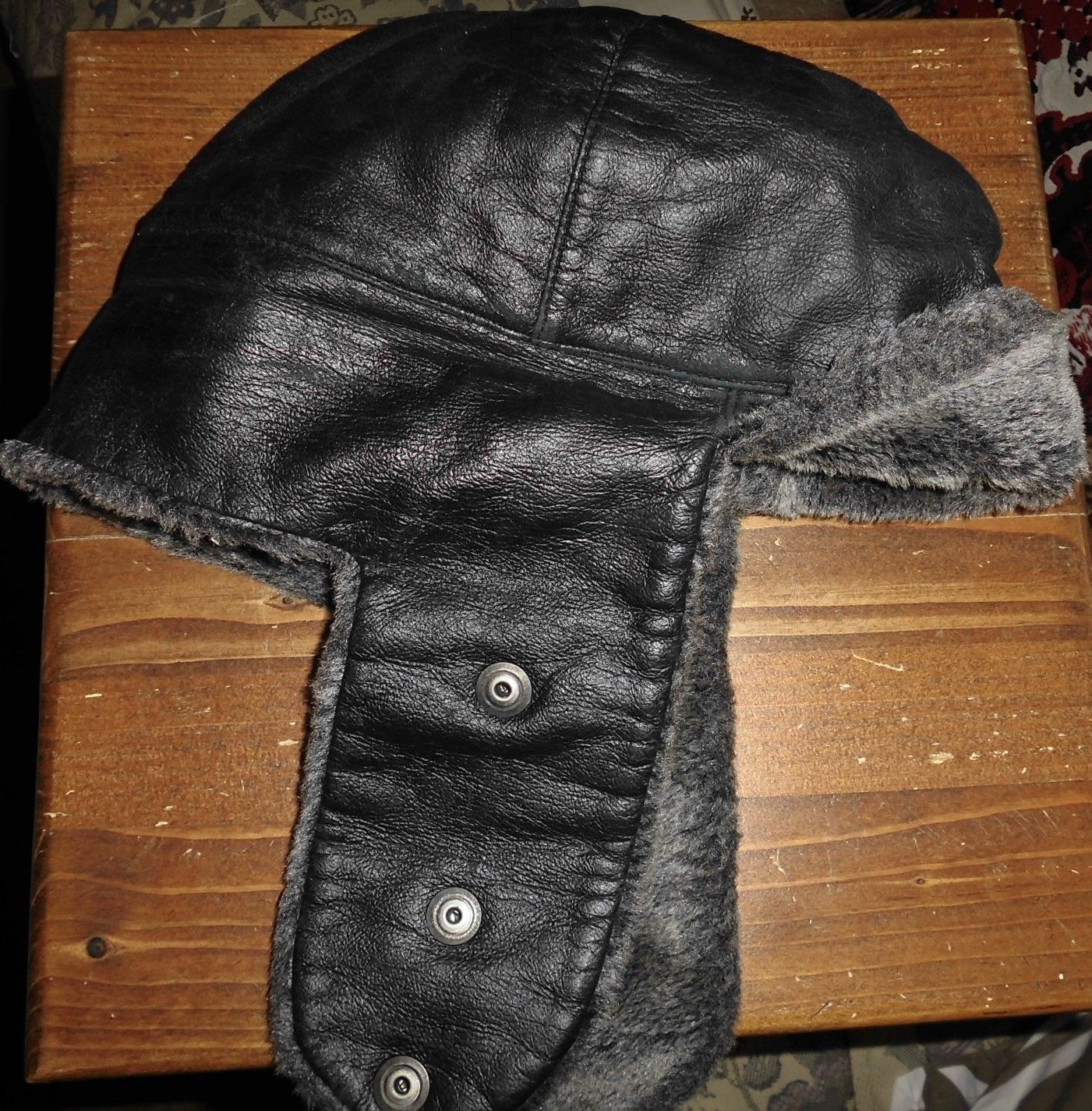 Vintage Vintage Swiss Army earflap hat Size ONE SIZE - 7 Thumbnail