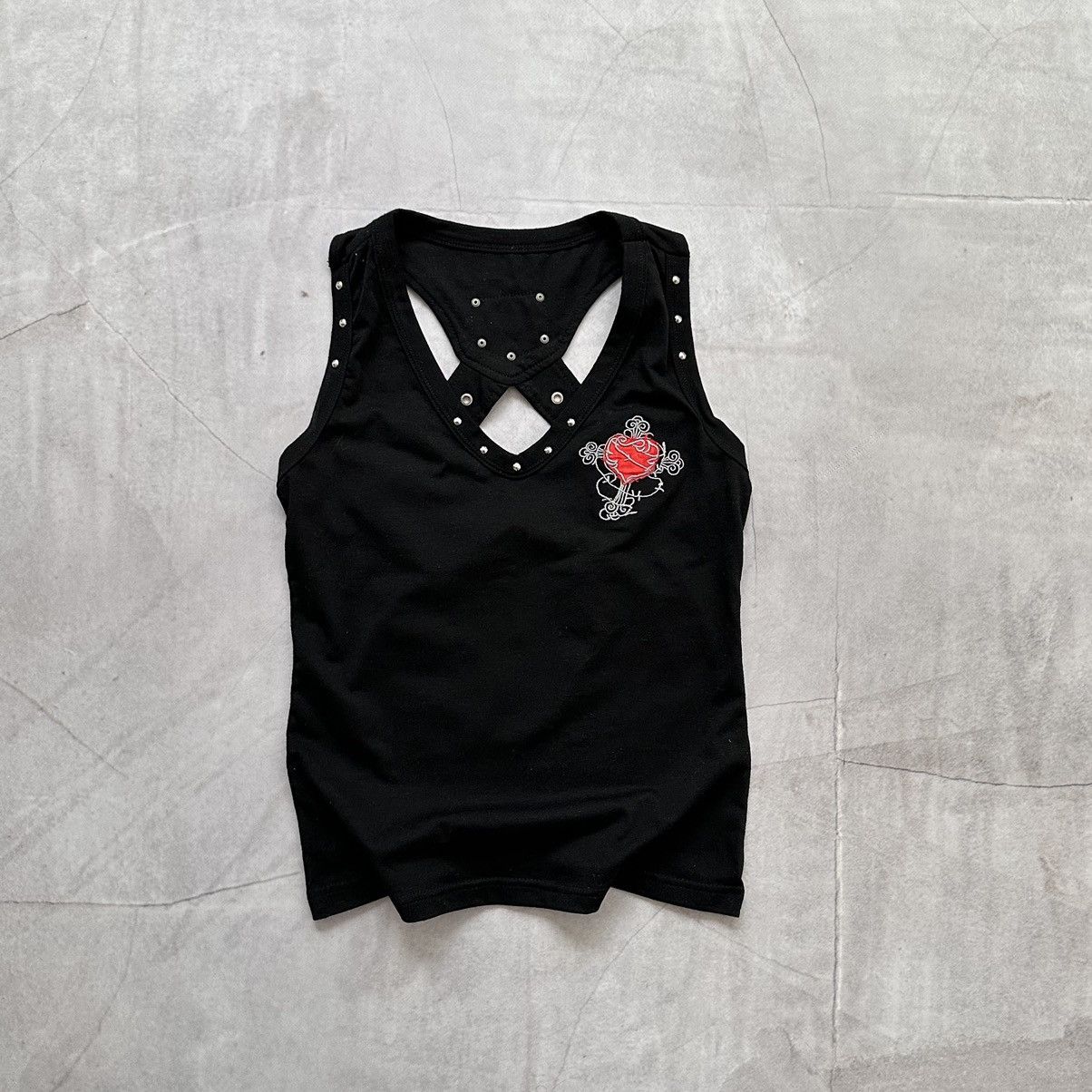 Hysteric Glamour Y2K Cross Heart Hysteric Glamour Mad Punk Vibe Tank Top Size M / US 6-8 / IT 42-44 - 7 Thumbnail