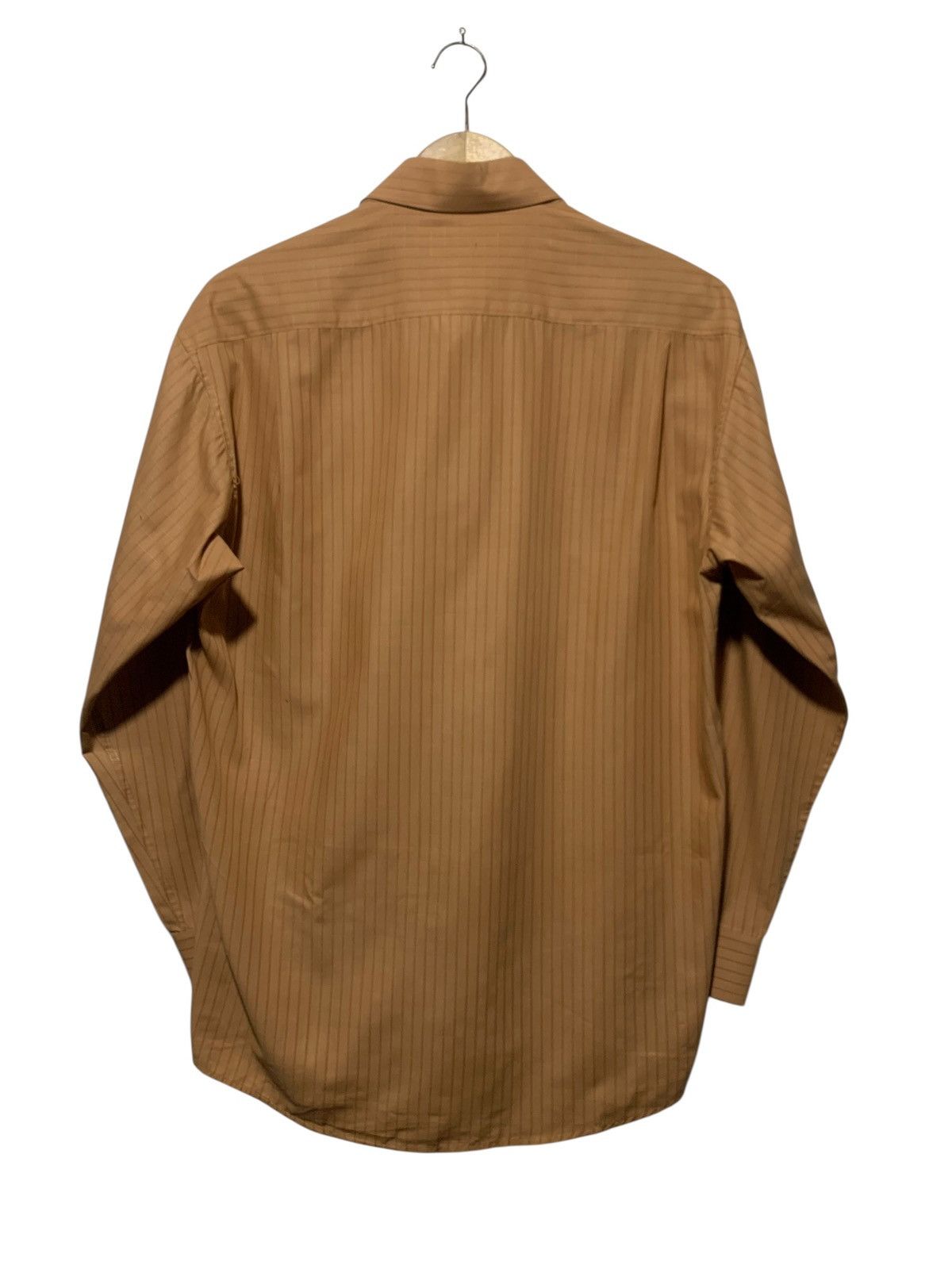 Balenciaga Vintage Balenciaga stripe textured BB longsleeve shirt Size US L / EU 52-54 / 3 - 8 Thumbnail