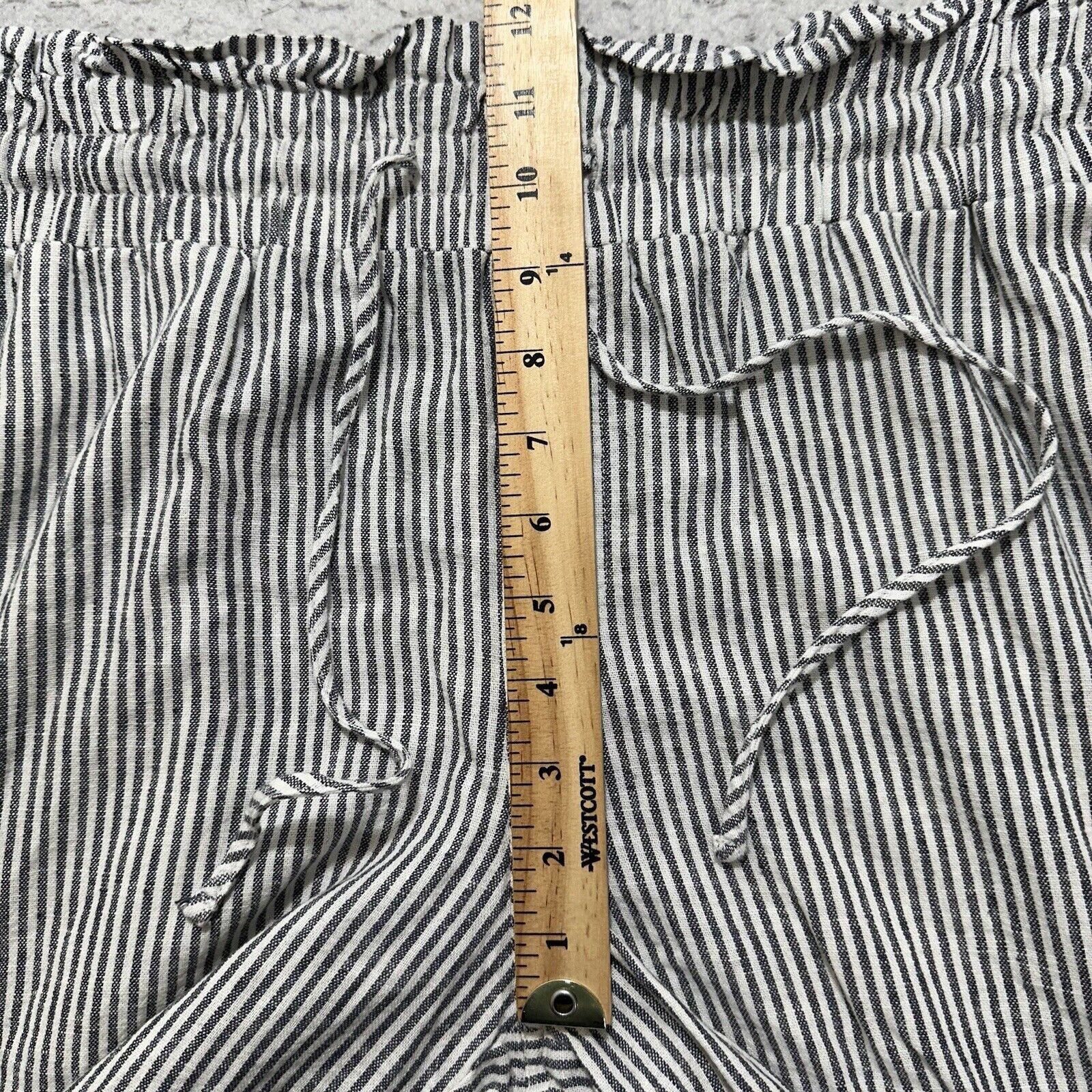 Other A New Day Large Linen High Rise Lightweight Pants Striped Size 34" / US 12 / IT 48 - 10 Thumbnail