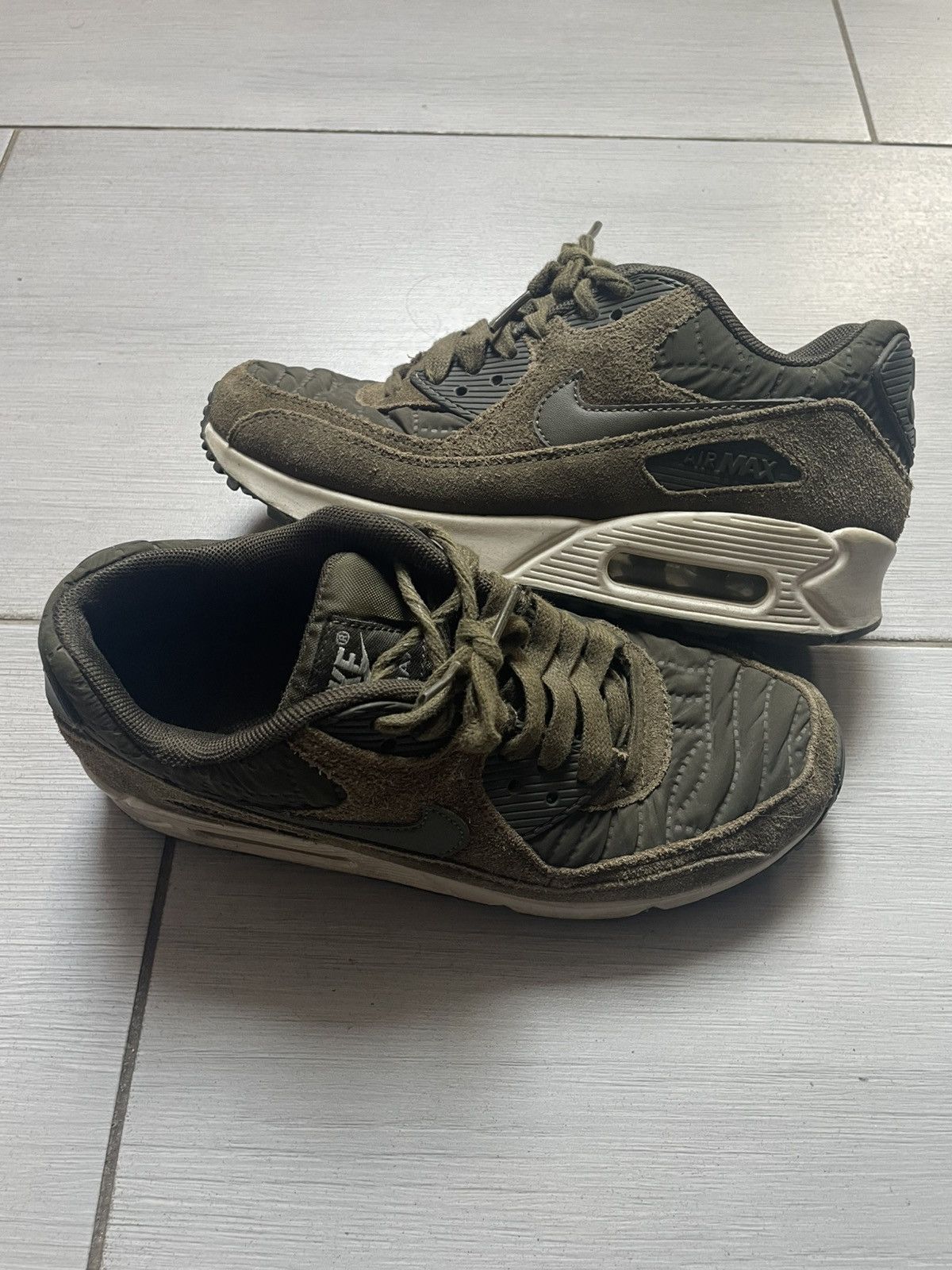 Nike Nike air max 90 khaki japan asia camo dedigner usa style Size US 6 / EU 39 - 2 Thumbnail