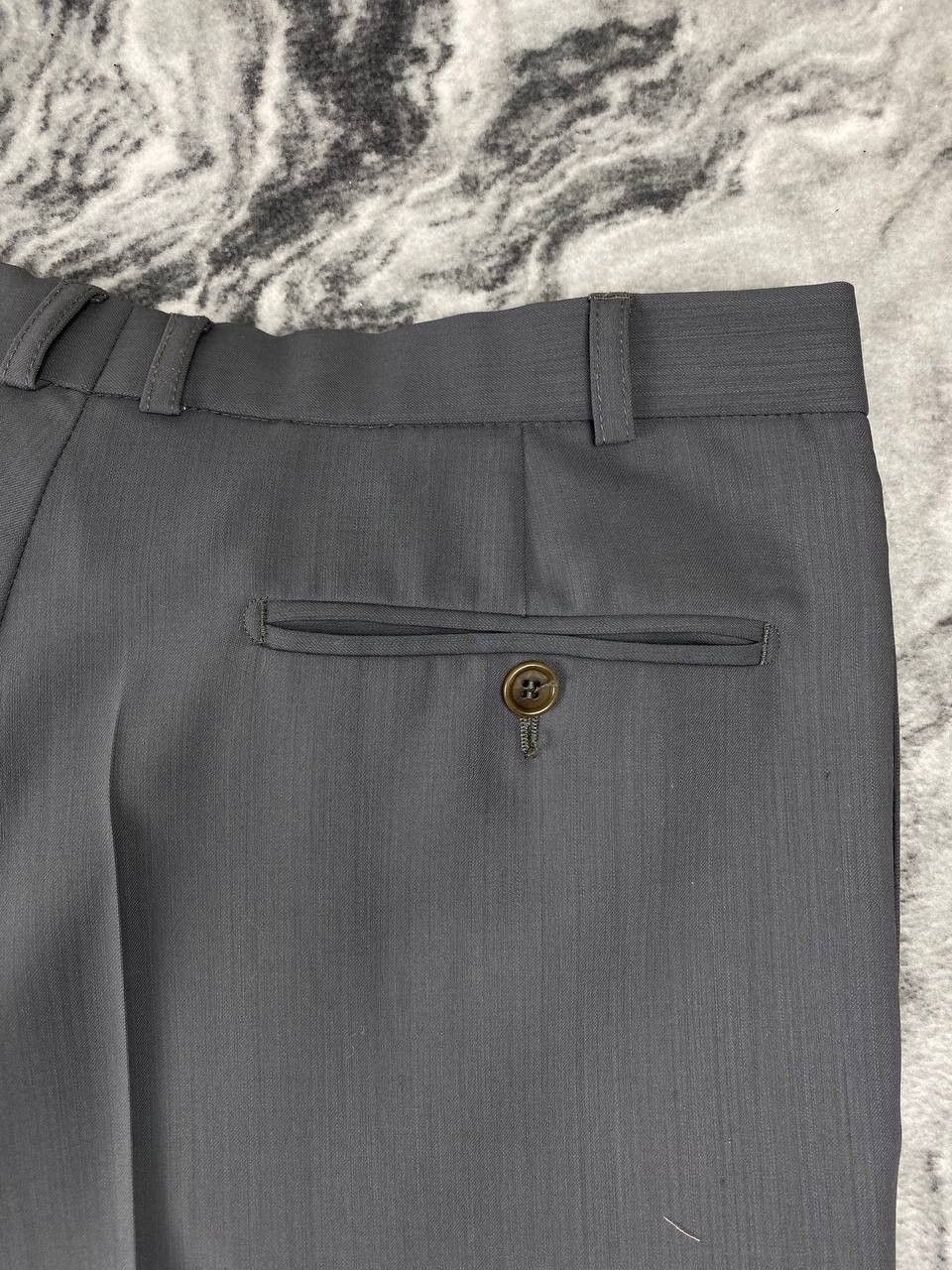 Balmain Balmain Wool Classic Suit Blazer And Pants Men Size 44L Gray Size 44L - 22 Thumbnail