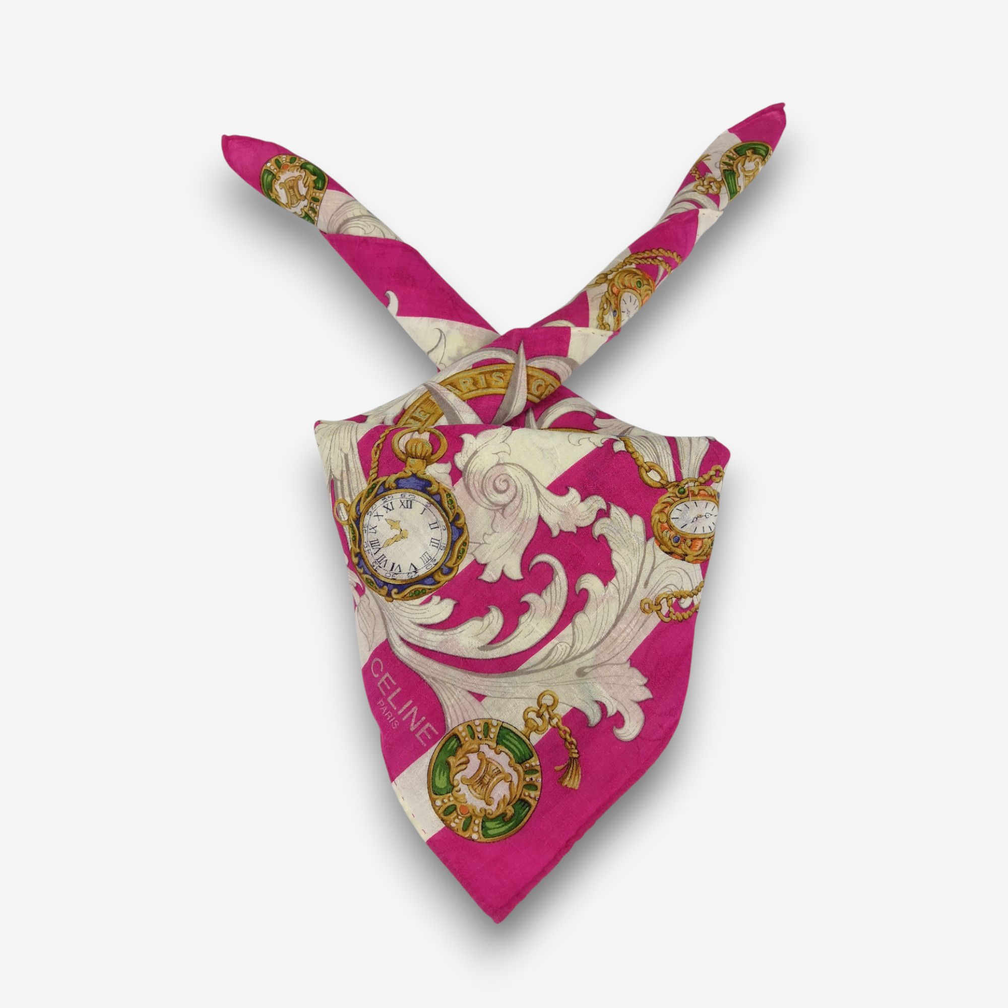 Celine Vintage Celine Handkerchief Neckerchief Bandana Size ONE SIZE - 1 Thumbnail