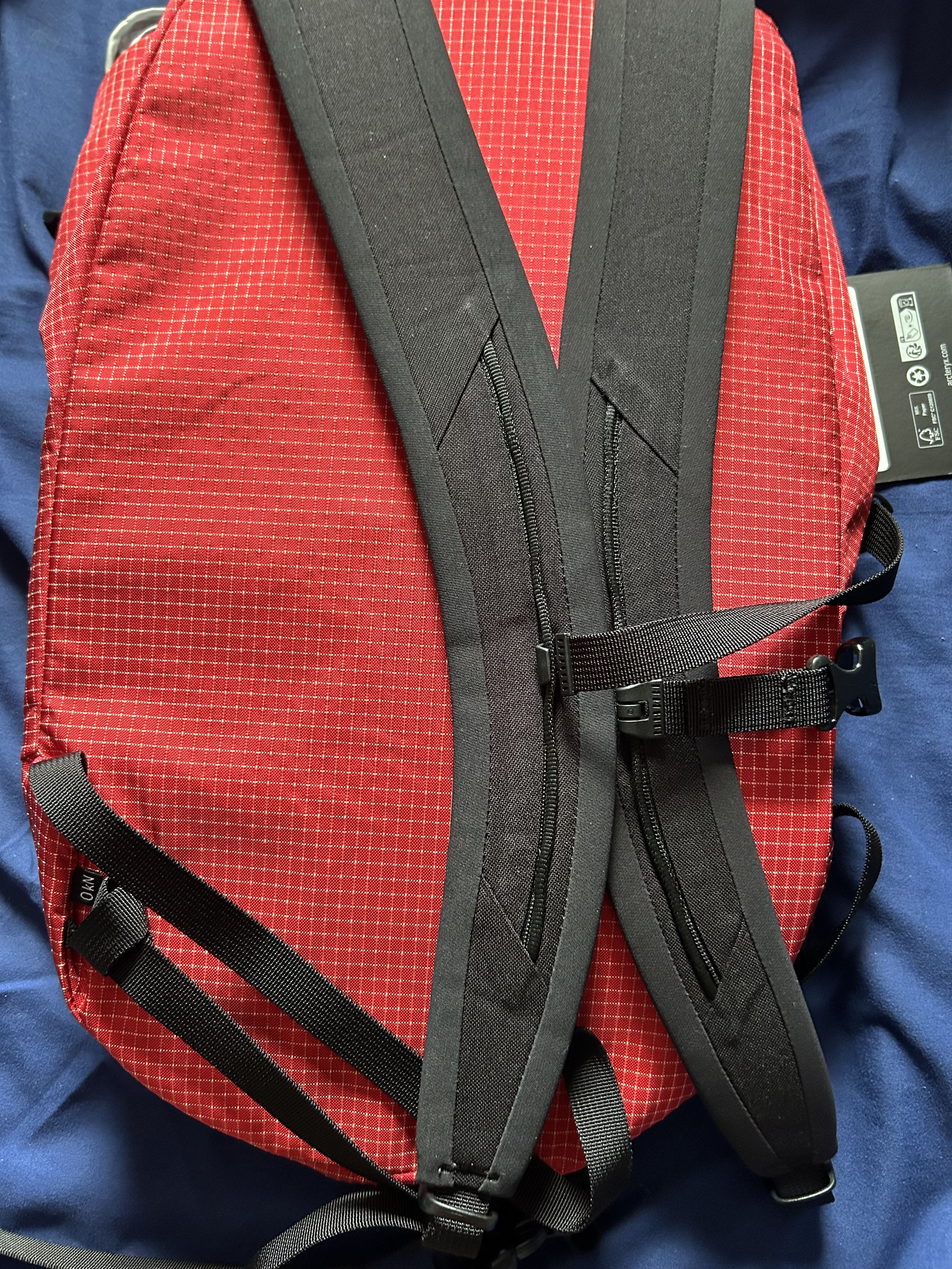Arc'teryx Arcteryx konseal backpack bag heliad bag red Size ONE SIZE - 4 Thumbnail