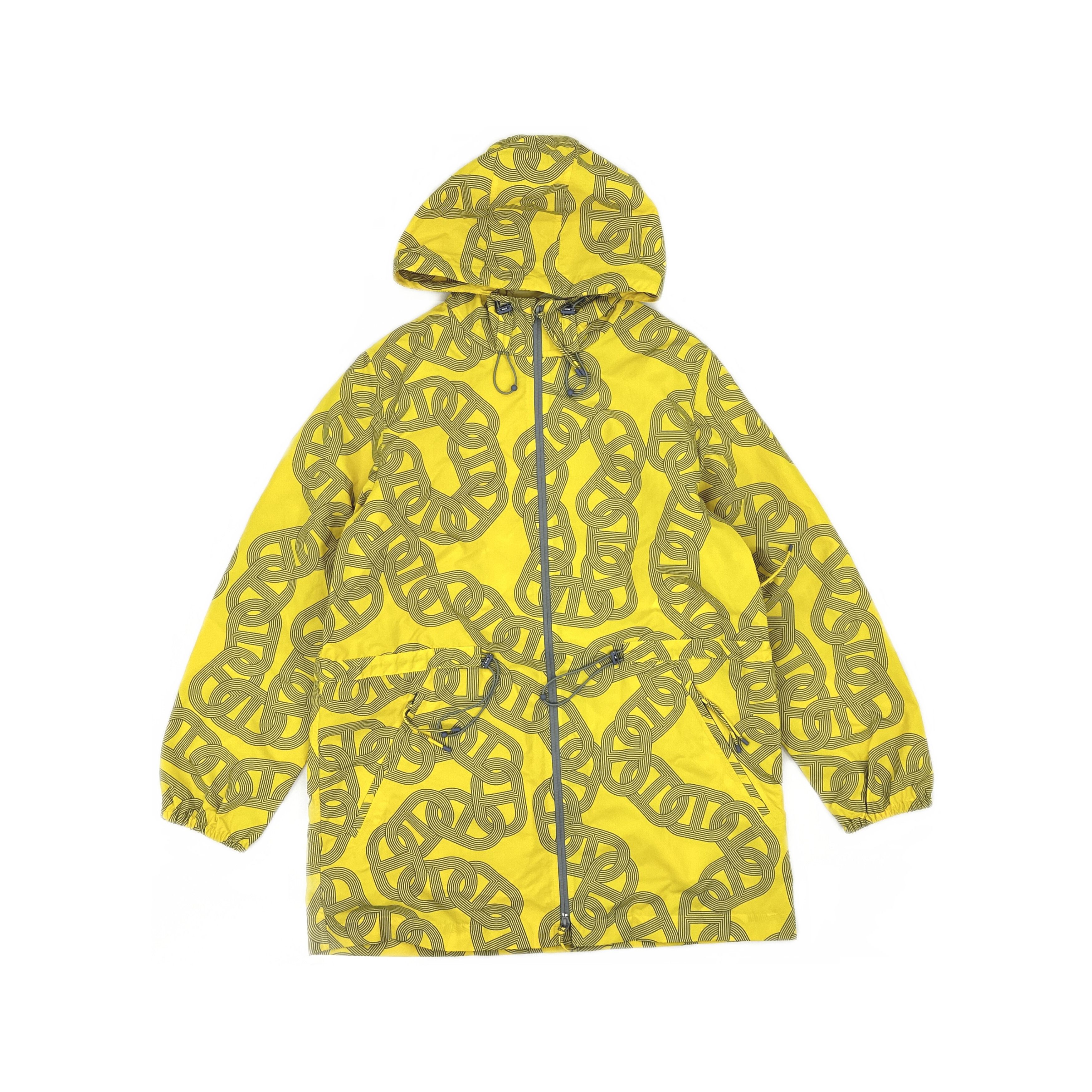 Hermes Hermes Geometric Print Windbreaker Size 38 Size S / US 4 / IT 40 - 1 Thumbnail