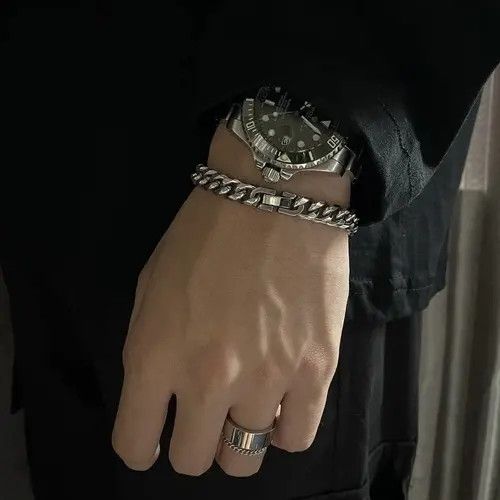 Designer Retro punk bracelet Size ONE SIZE - 1 Thumbnail