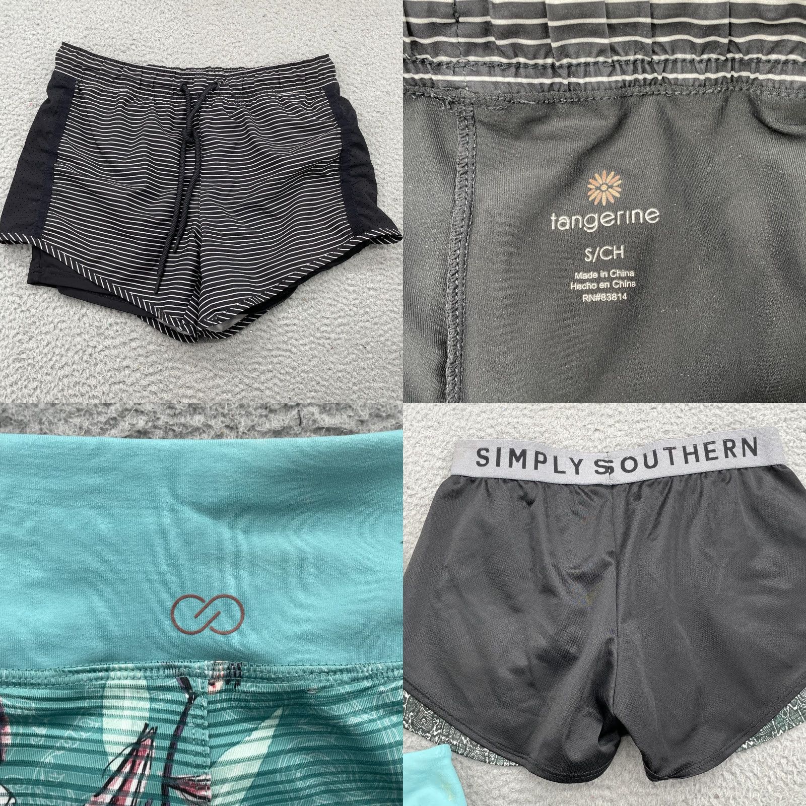 J Brand Athletic Shorts Women Small LOT (3) Mix Brand Training Sportswear Running Preppy Size 28" / US 6 / IT 42 - 8 Thumbnail