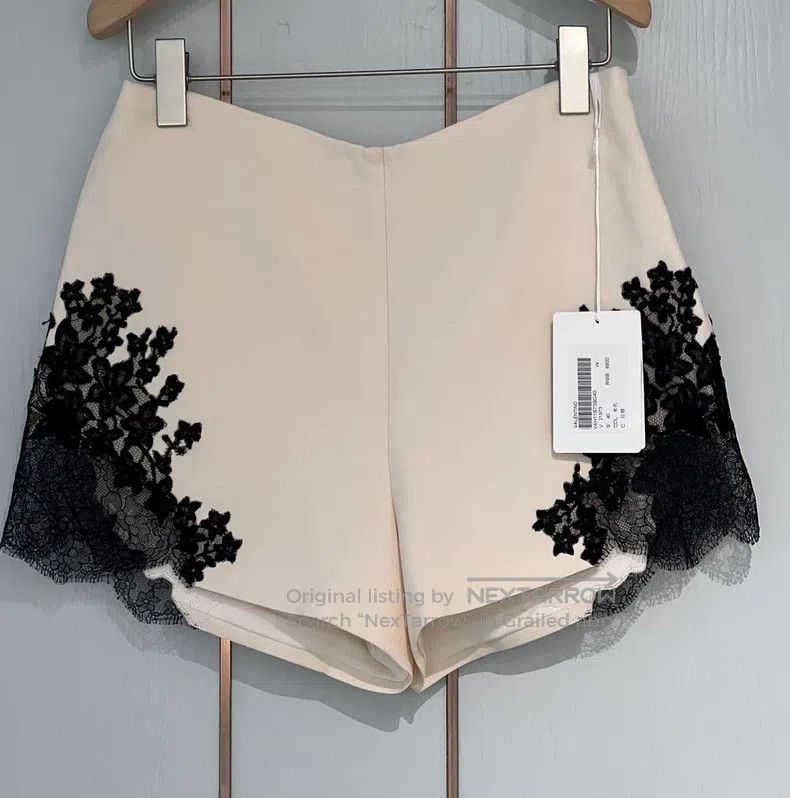 Valentino Valentino Lace patchwork shorts Size 39" - 6 Thumbnail