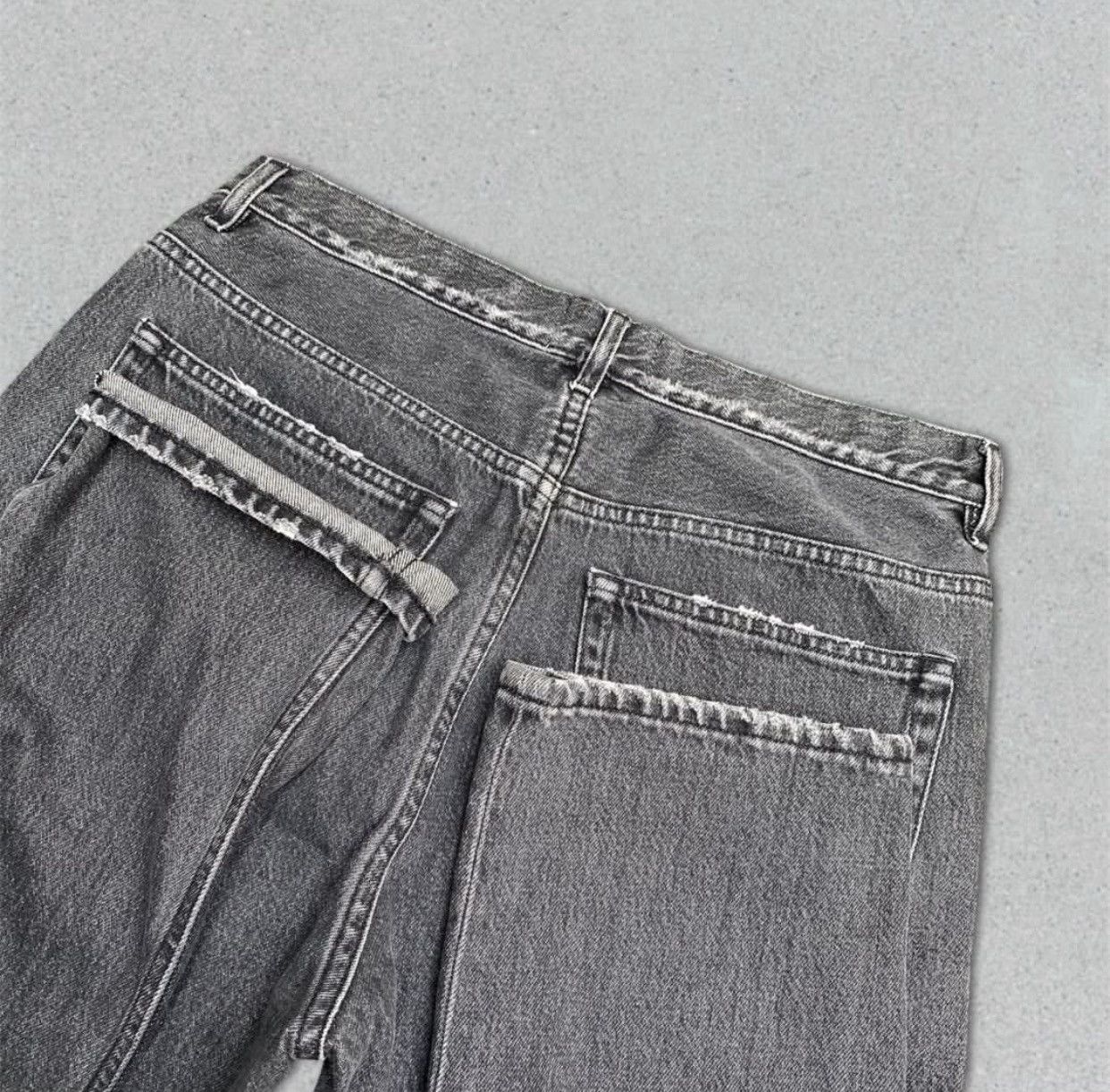 Acne Studios ACNE STUDIOS VAN BLACK VTG ACID WASH DENIM PANTS Size US 32 / EU 48 - 5 Thumbnail