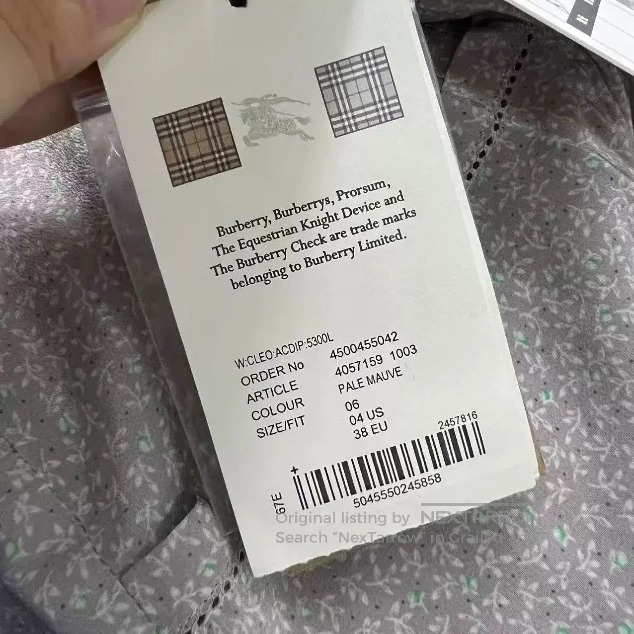 Burberry Burberry Floral Pleated Dress. Size XS / US 0-2 / IT 36-38 - 6 Thumbnail