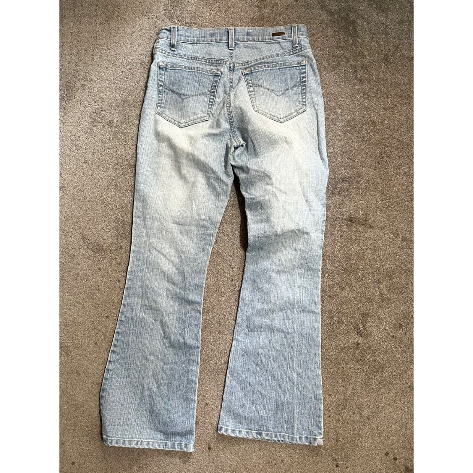 Gloria Vanderbilt VINTAGE Gloria Vanderbilt Jeans 12 High Waisted Classic Fit Women’s 90s Blue Cotton 28 in 26.5 in 1990s Mens Girls Size 28" / US 6 / IT 42 - 3 Thumbnail