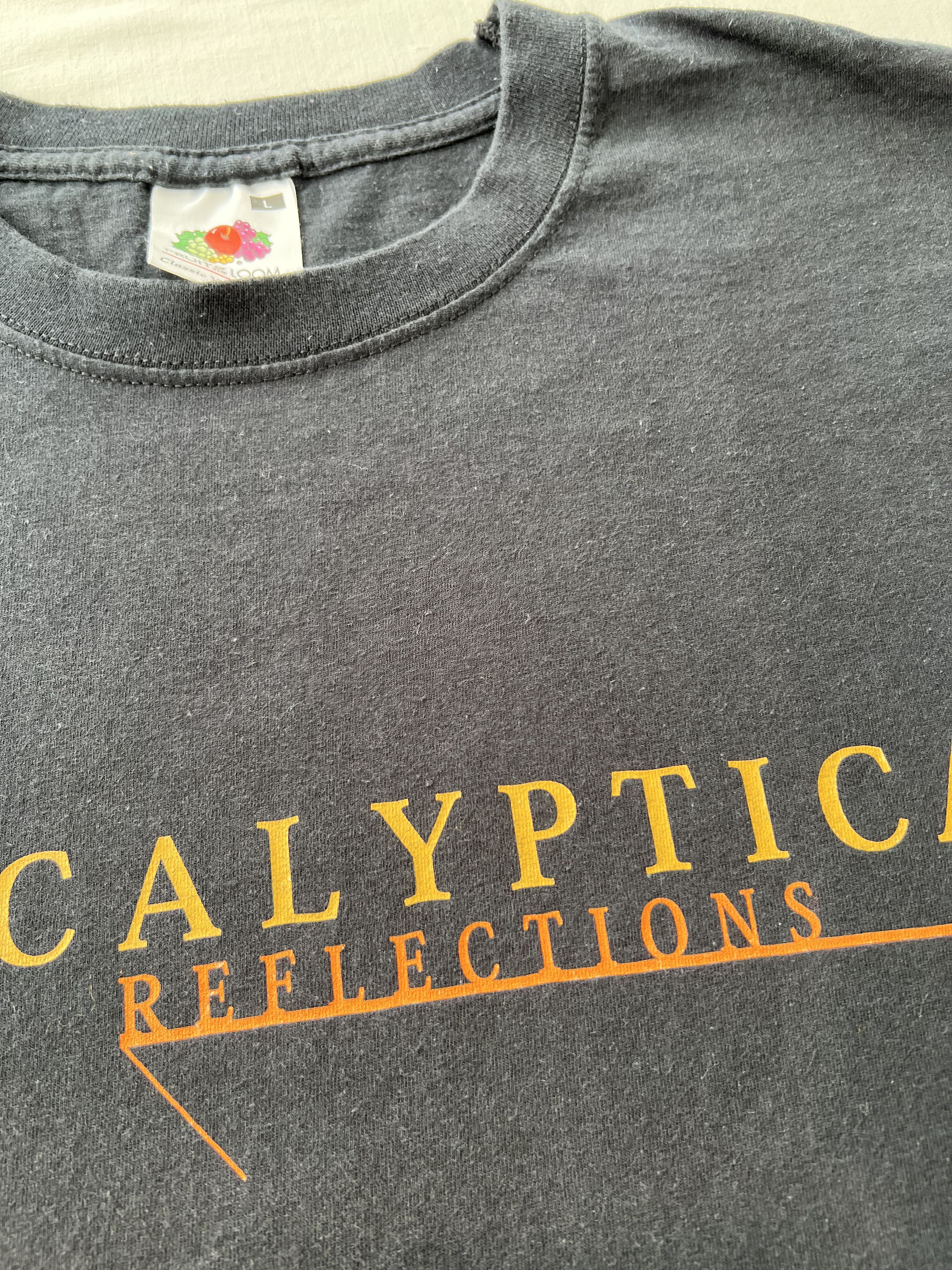 Band Tees Vintage 2000s Apocalyptica Reflections Black T-shirt Size US L / EU 52-54 / 3 - 5 Thumbnail