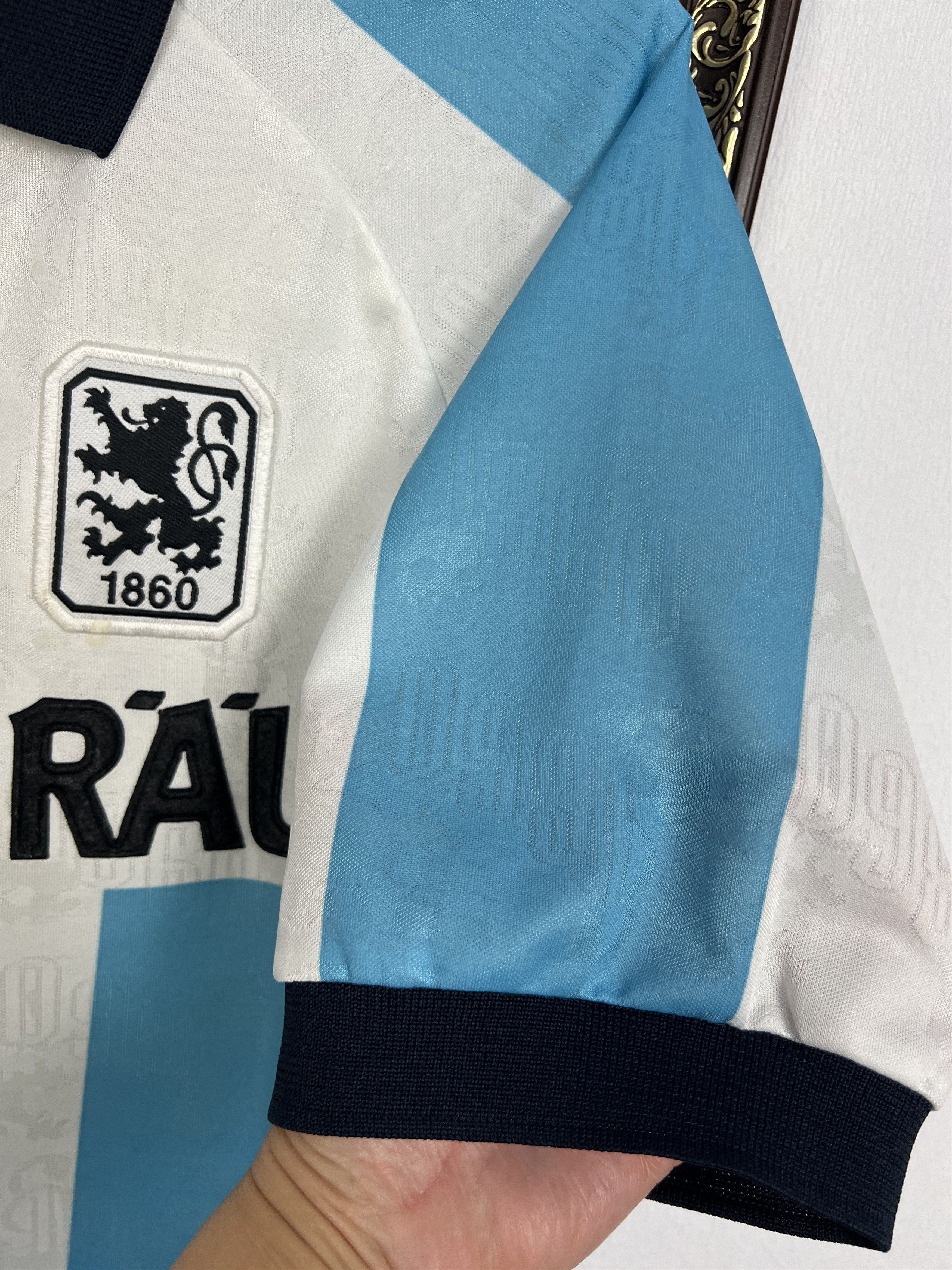 Nike 1860 Munich Home football shirt 1995 Soccer Nike Jersey Size US S / EU 44-46 / 1 - 5 Thumbnail