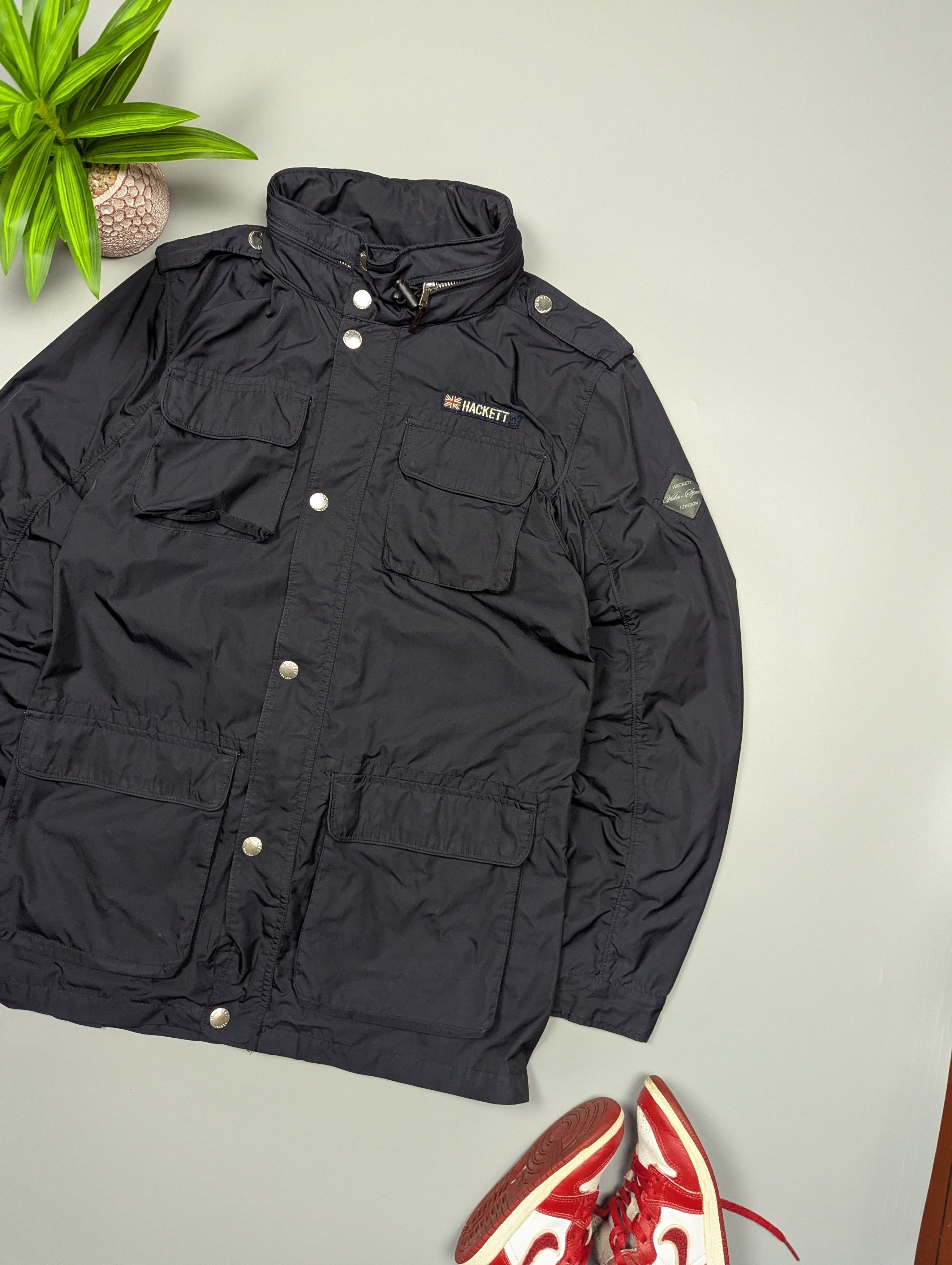 Hackett London Velospeed Jacket Men’s XS/S Dark Navy