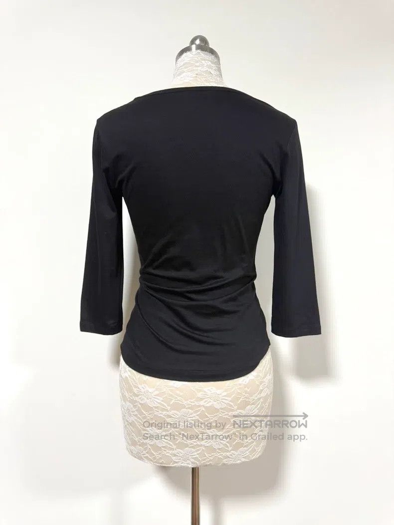 Vivienne Westwood Vivienne Westwood Black Red Orb Embroidery Seven-Eighth Sl Size L / US 10 / IT 46 - 5 Thumbnail