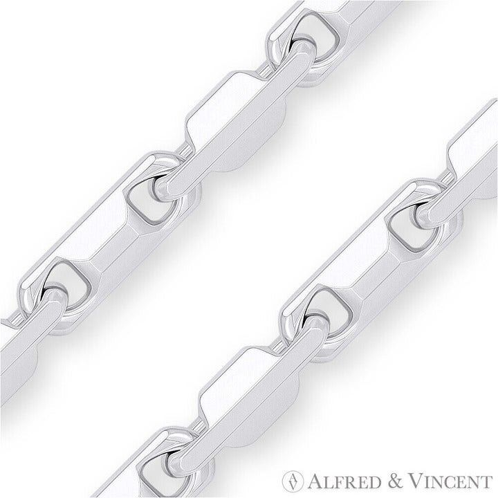 Other Heshe Link Bar Chain Bracelet in .925 Italy Sterling Silver Size ONE SIZE - 2 Thumbnail