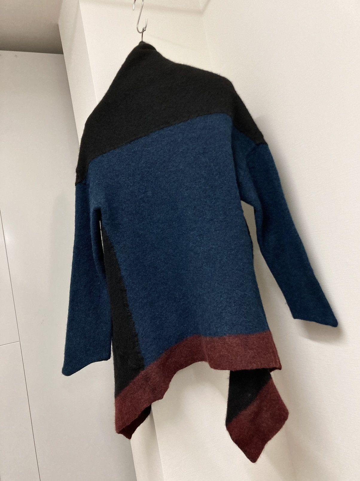 Japanese Brand siva knit deformed draping cardigan Size US M / EU 48-50 / 2 - 10 Thumbnail