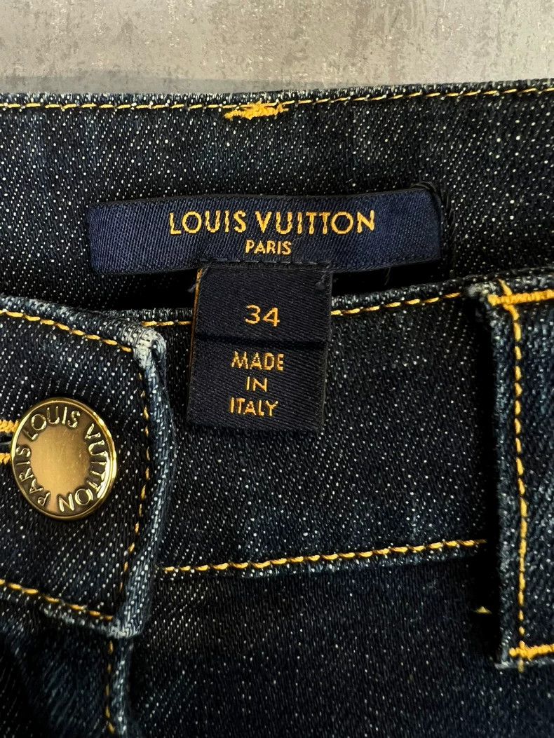 Louis Vuitton Louis Vuitton Reading Pocket Jeans Size 34" / US 12 / IT 48 - 3 Thumbnail