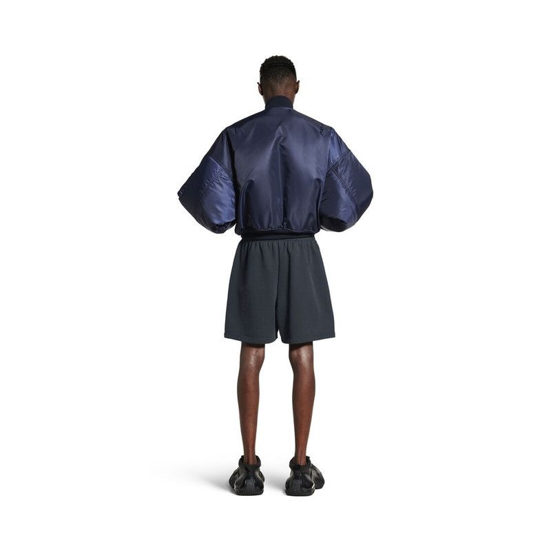 Balenciaga o1w1db10526 Unity Sport Shorts in Faded Black Size US 34 / EU 50 - 4 Thumbnail