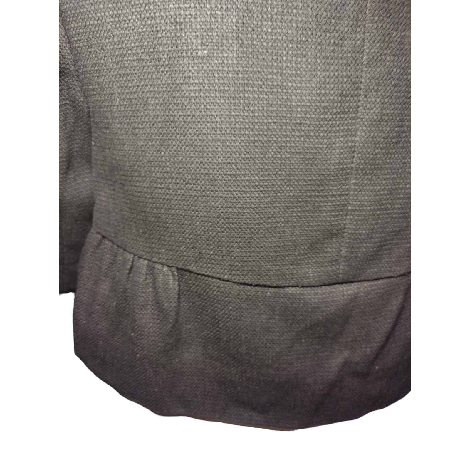 Orla Kiely Orla Kiely Womens Cropped Blazer Jacket 100% Gray Size 1 Size S / US 4 / IT 40 - 6 Thumbnail