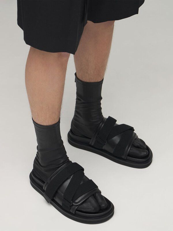 Ambush Design Ambush Padded Leather Sandals Size US 10 / EU 43 - 4 Thumbnail