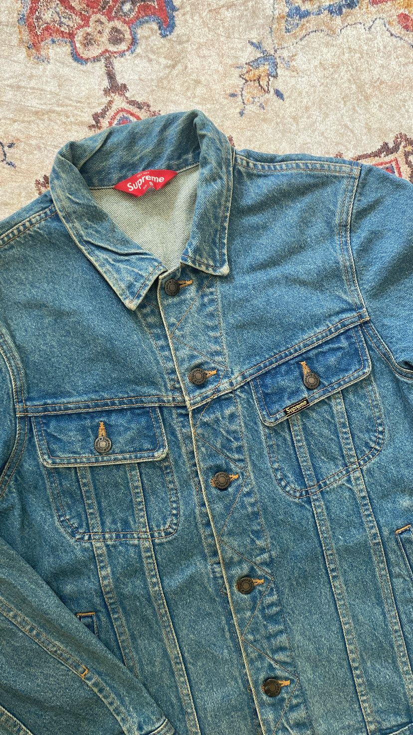 Black Sabbath × Supreme Supreme Black Sabbath Denim Trucker Jacket Size US S / EU 44-46 / 1 - 4 Thumbnail