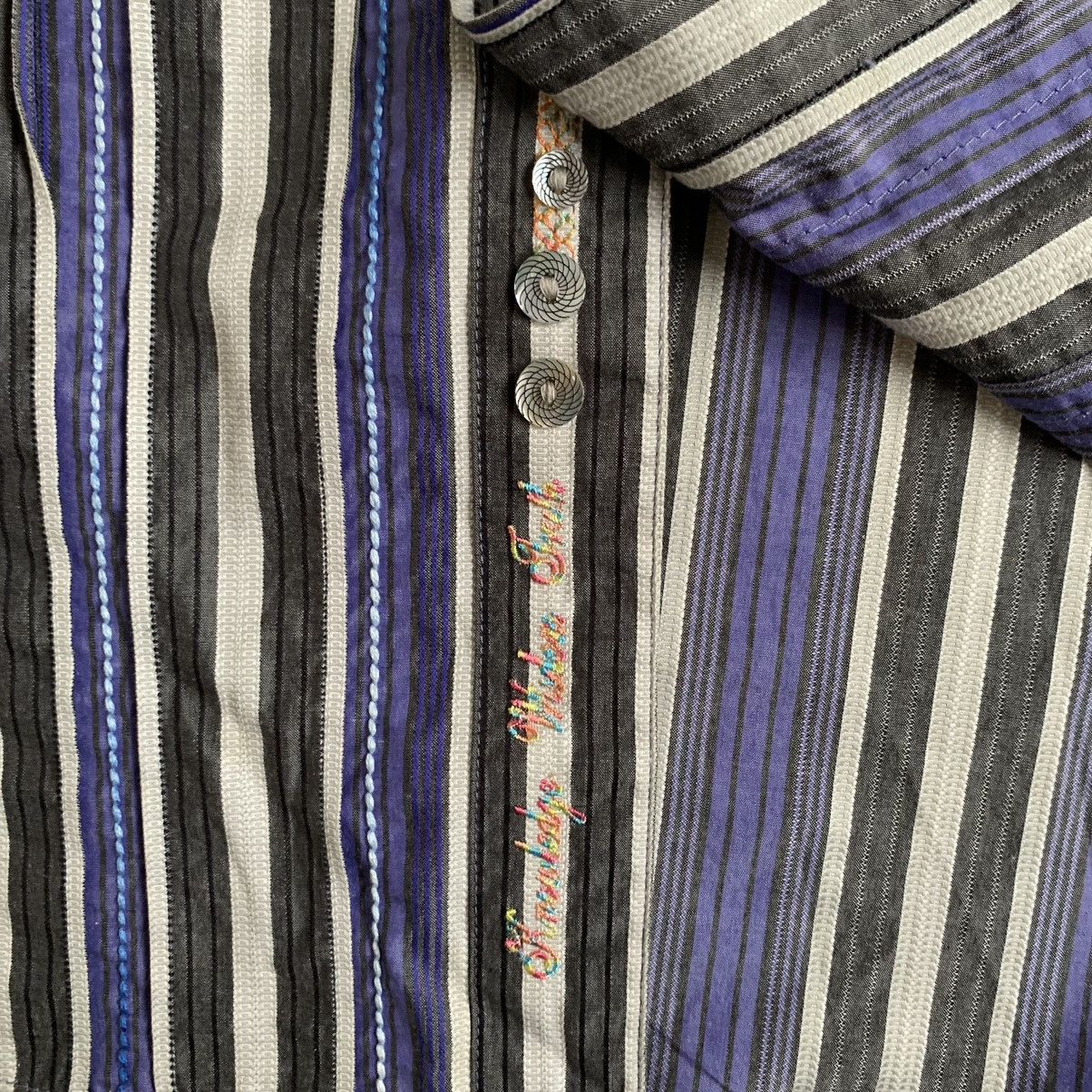 Robert Graham × Vintage Vintage Robert Graham Cotton long sleeve shirt Size US XL / EU 56 / 4 - 8 Thumbnail