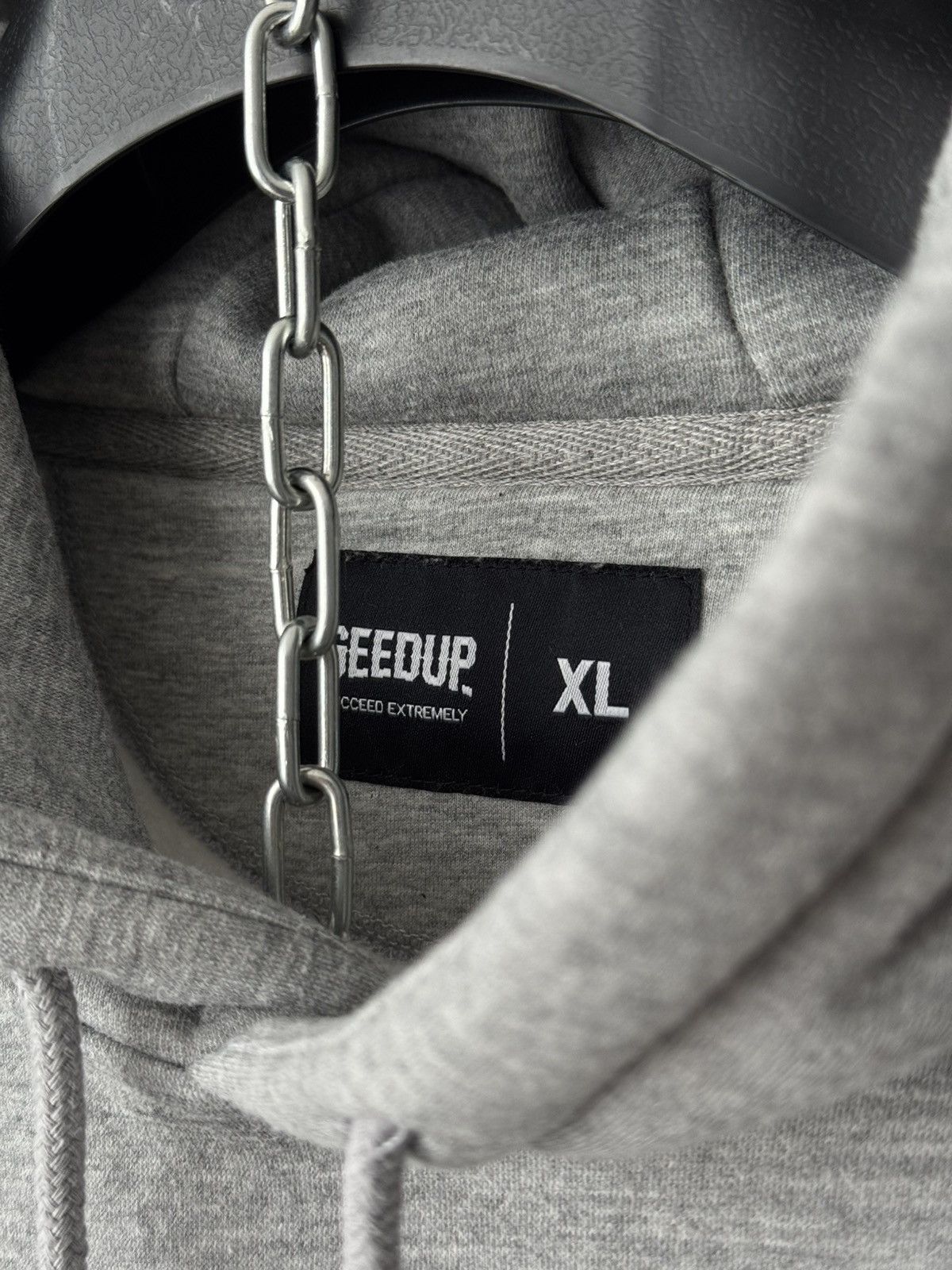 Other Geedup. Team Logo Streetwear Grey Hoodie Size US XL / EU 56 / 4 - 5 Thumbnail