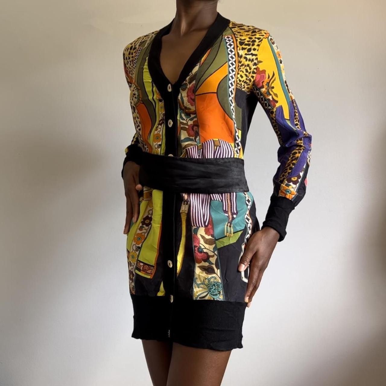 FUZZI カーディガン 総柄 モノトーン Jean Paul Gaultier Fuzzi Jean Paul Gaultier | eBay