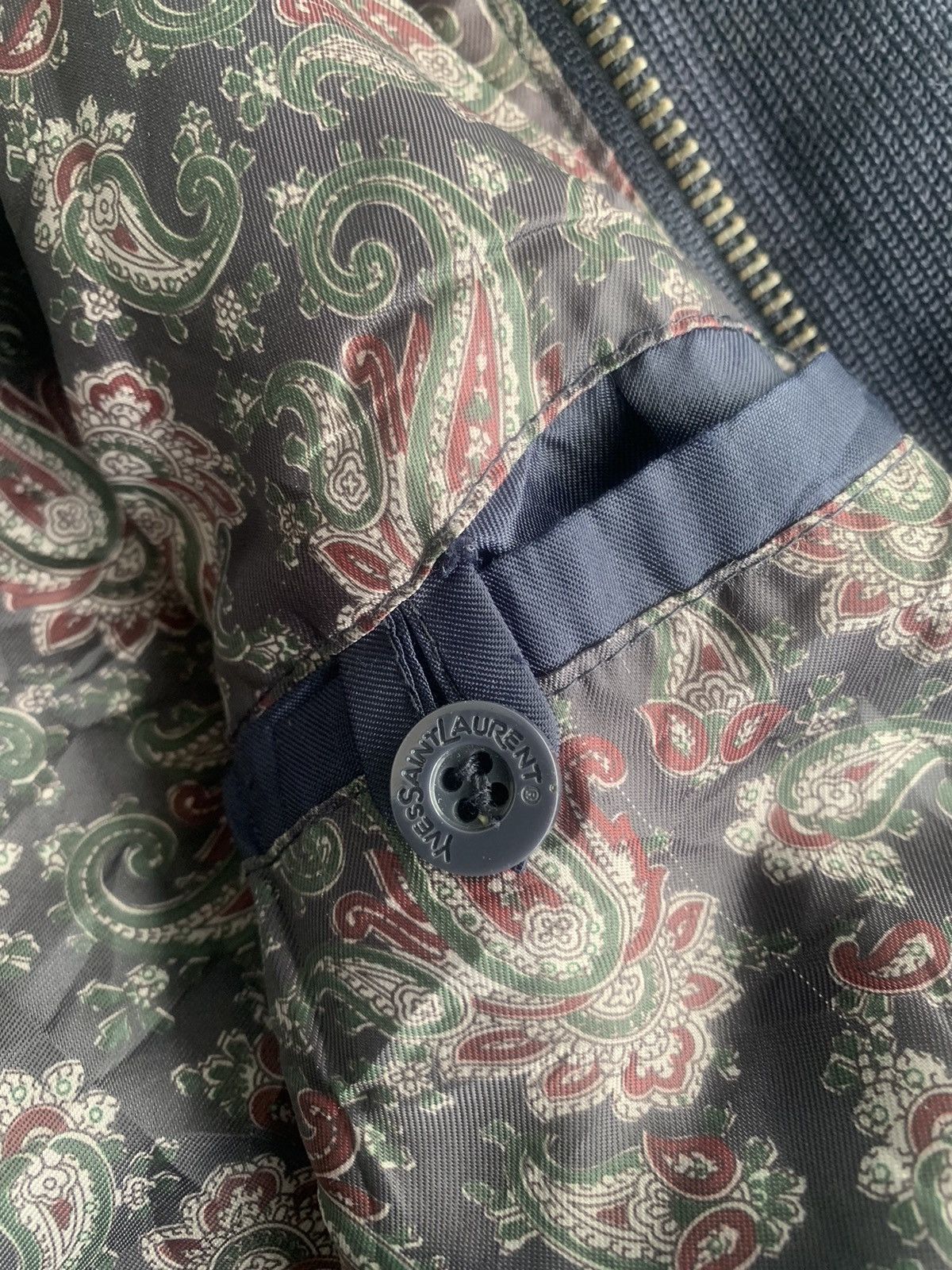Vintage × Yves Saint Laurent Vintage Yves Saint Laurent Wool Tartan Plaid Jacket Size US L / EU 52-54 / 3 - 9 Thumbnail