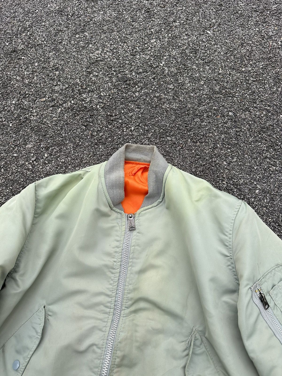Vintage 🪖Vintage MA-1 Man Intermediate Pract Bomber Jacket Size US L / EU 52-54 / 3 - 7 Thumbnail