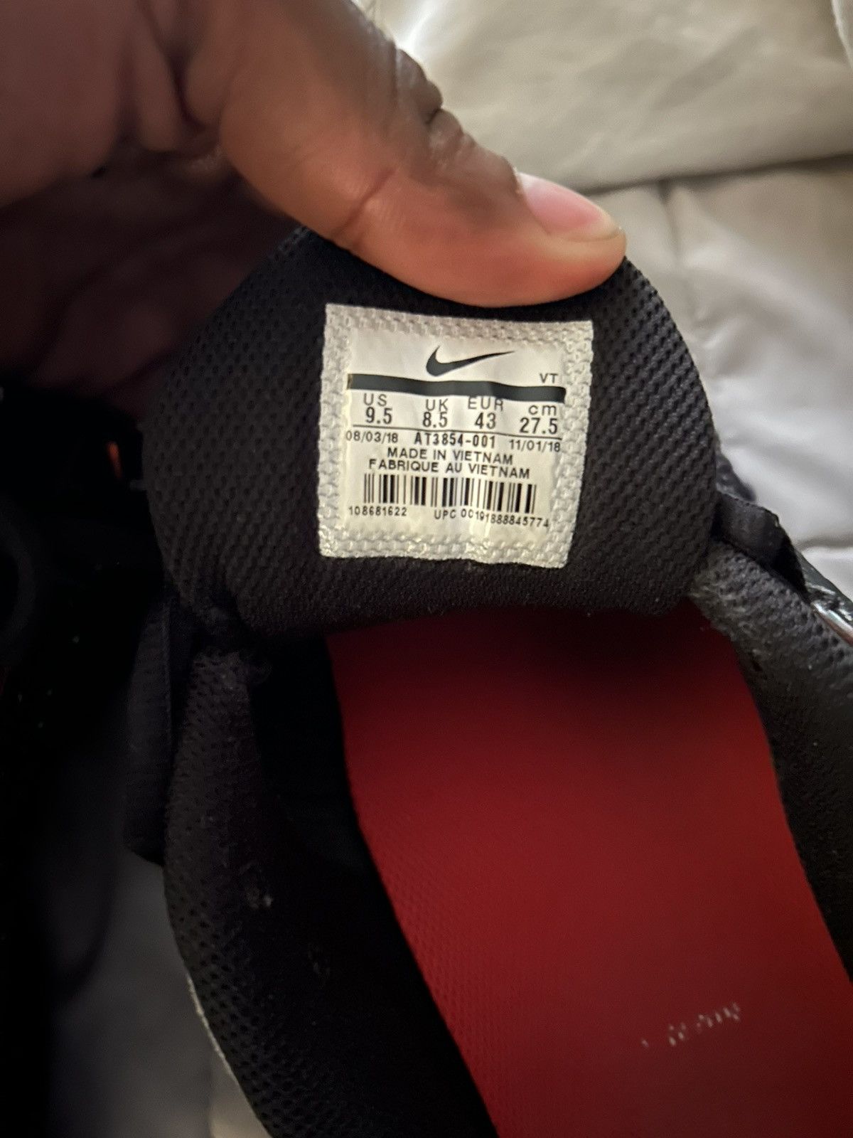 Nike × Supreme Nike x Supreme Air Max Tailwinds Size US 9.5 / EU 42-43 - 7 Thumbnail