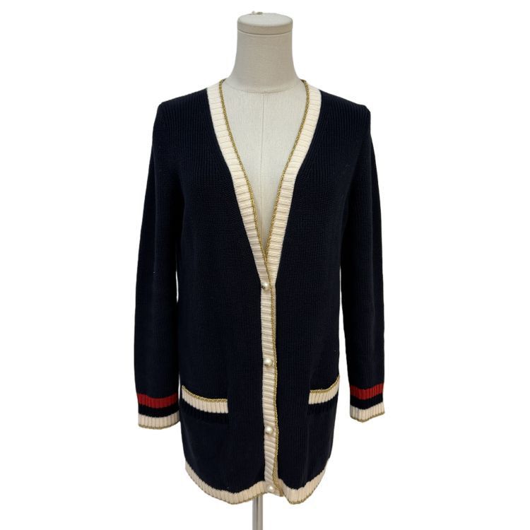 Gucci Gucci LOVED Pearl Button Cardigan Size XS Size XS / US 0-2 / IT 36-38 - 1 Thumbnail