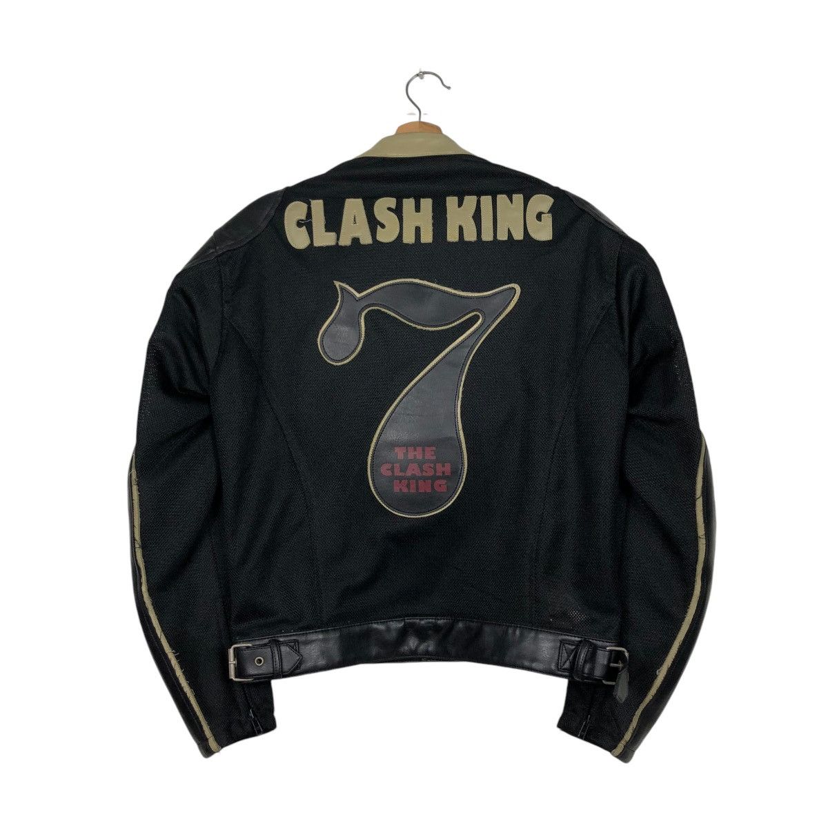 Kadoya 🔥KADOYA VINTAGE LEATHER JACKET BIKER BATTLESUIT CLASHKING Size US L / EU 52-54 / 3 - 10 Thumbnail