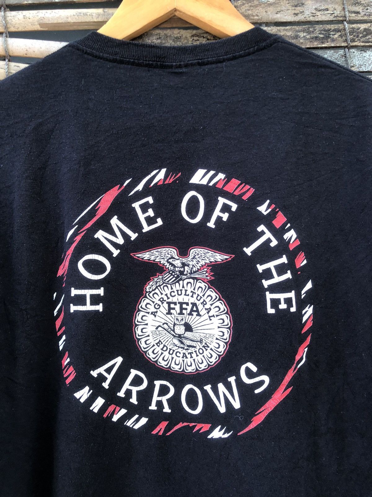 Japanese Brand × Vintage RARE Vintage Y2K Tecumseh FFA Home Of The Arrows Tshirt Size US M / EU 48-50 / 2 - 4 Thumbnail