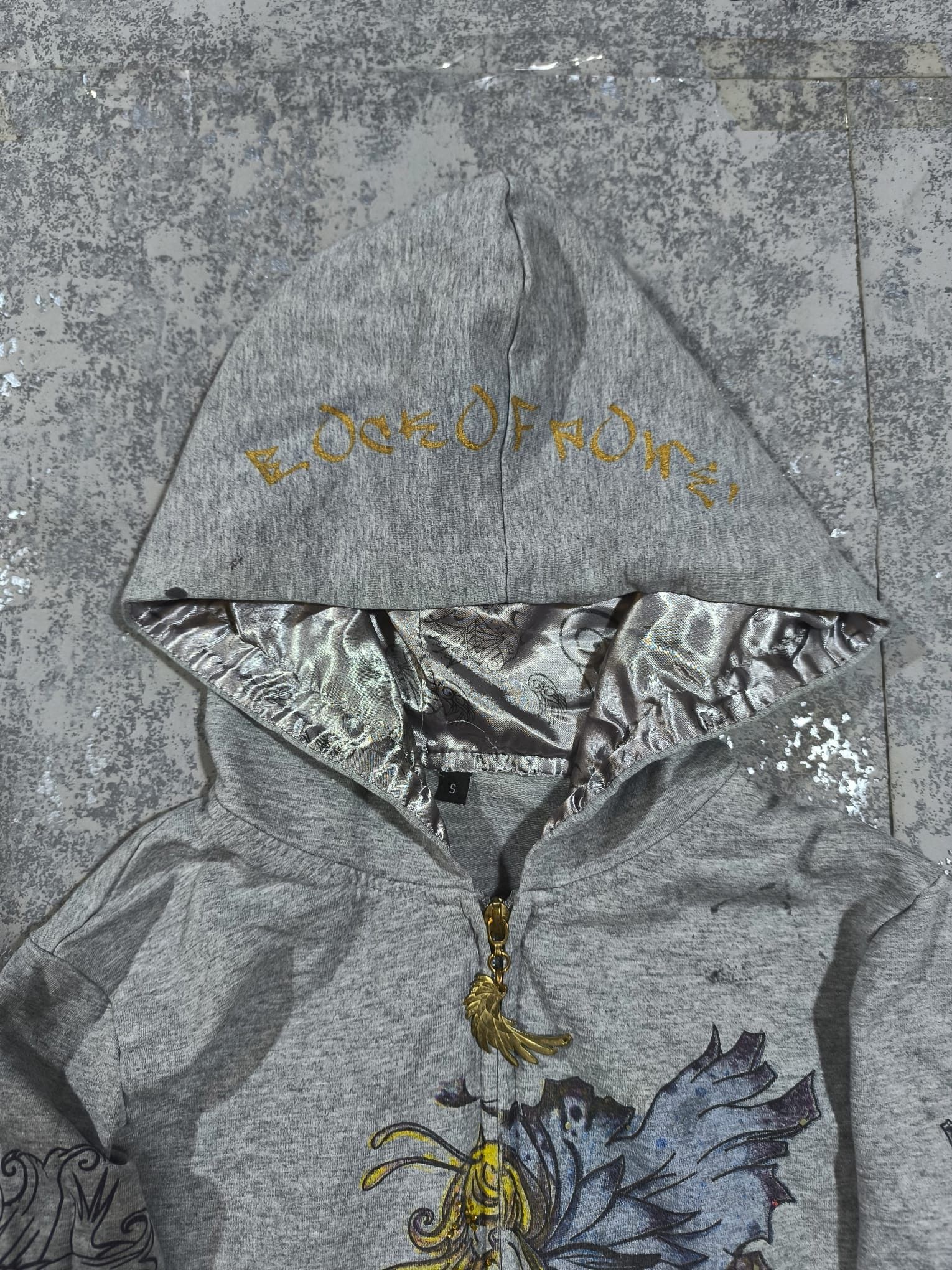Affliction y2k naive fairy art hoodie Size S / US 4 / IT 40 - 6 Thumbnail