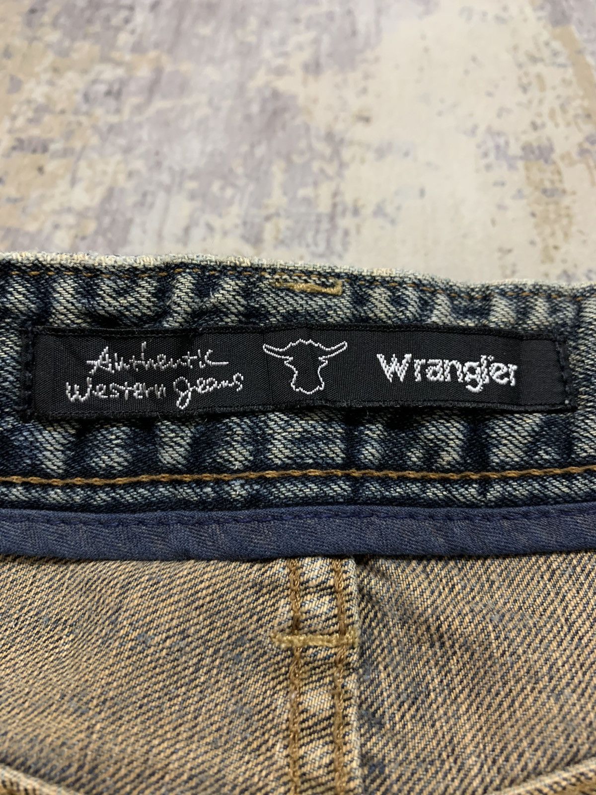 If Six Was Nine Vintage 90s Wrangler Jeans Rusty Straight Leg Denim Size US 30 / EU 46 - 15 Thumbnail