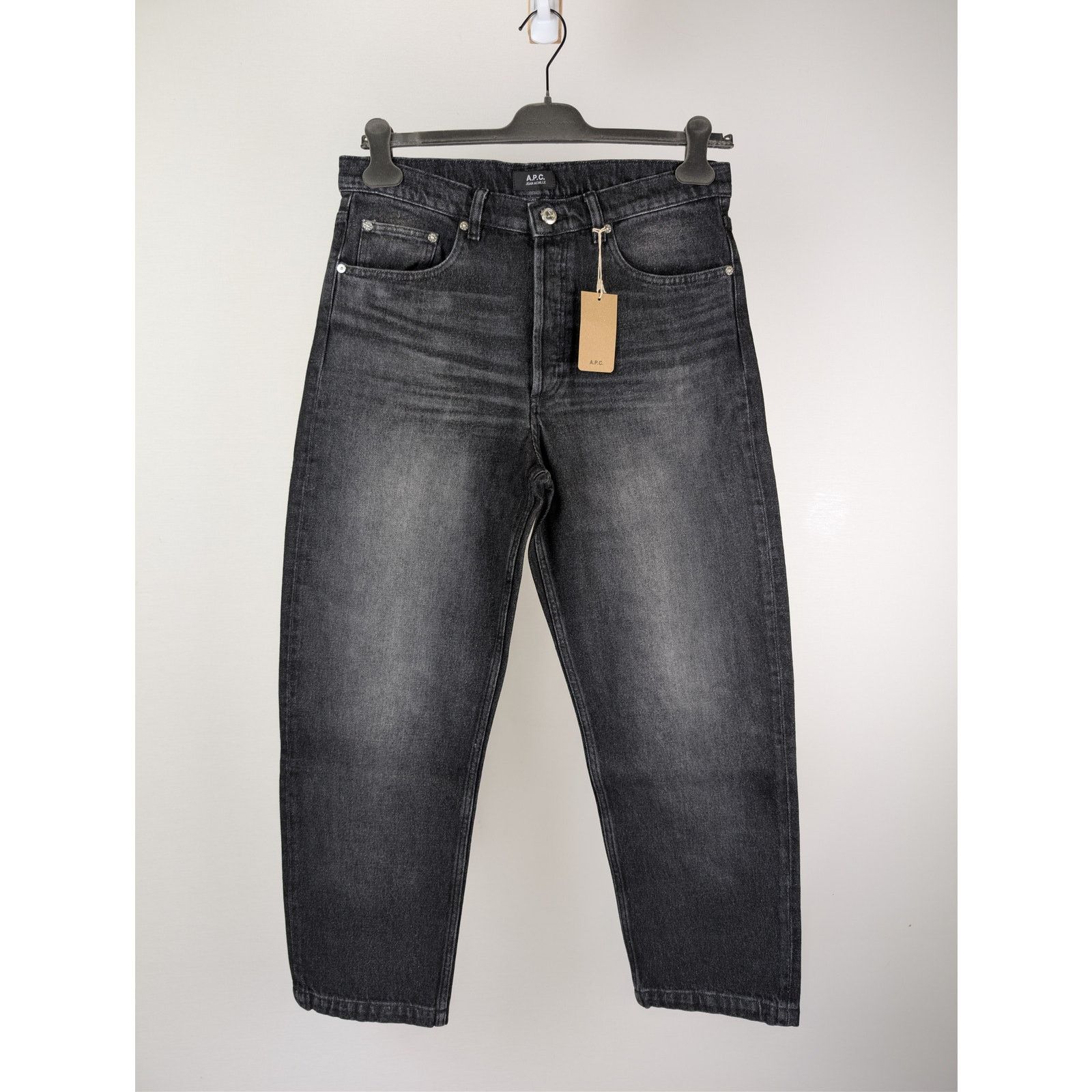 A.P.C. o1rshd1 Jean Achille Jean Faux in Noir Size US 32 / EU 48 - 2 Thumbnail