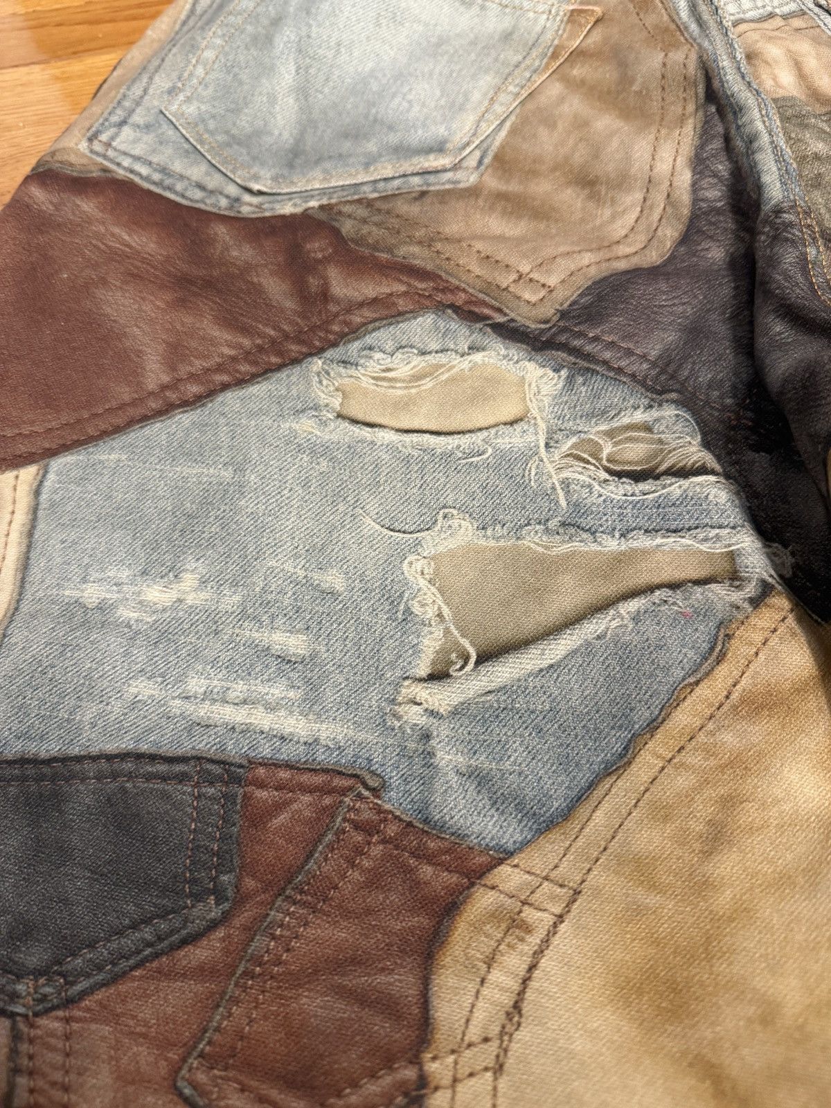Acne Studios Acne Studios 3-D printed jeans Size US 32 / EU 48 - 3 Thumbnail