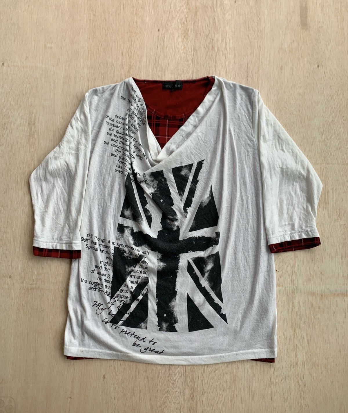 Hysteric Glamour × If Six Was Nine × Japanese Brand Y2k Double Layer Not Alone Ifsixwasnine Punk style Size US M / EU 48-50 / 2 - 1 Thumbnail