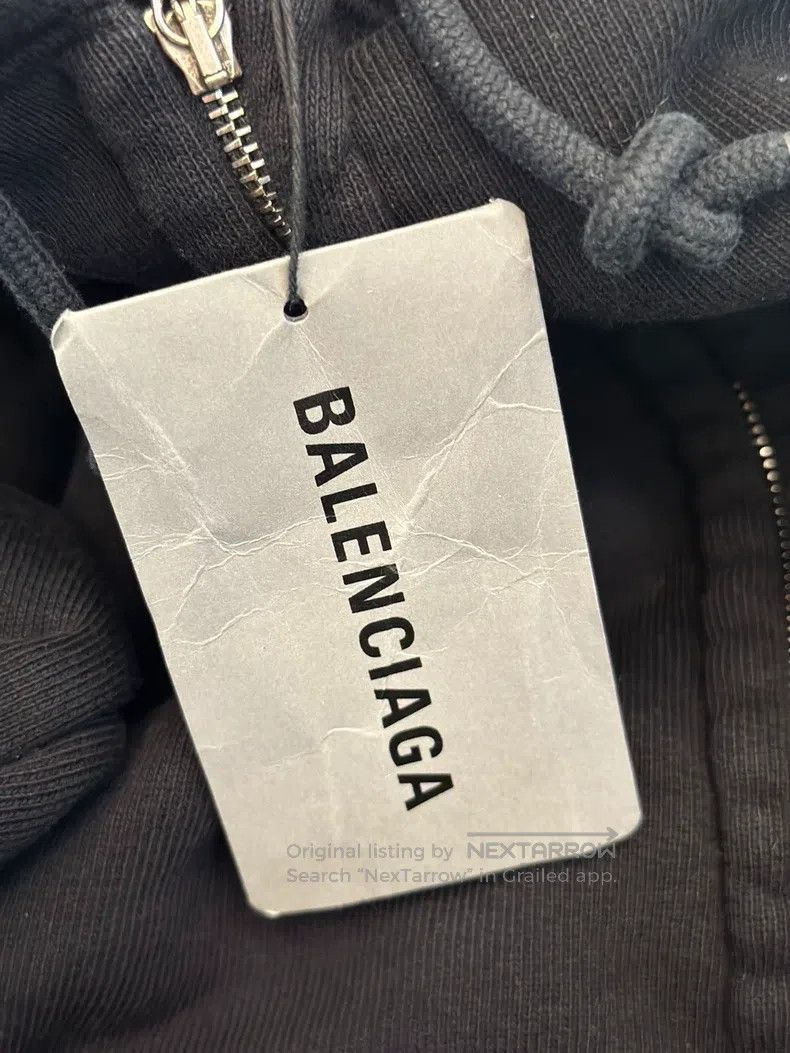 Balenciaga Balenciaga I Love Electronic Music Embroidered Hooded Jack Size US M / EU 48-50 / 2 - 5 Thumbnail