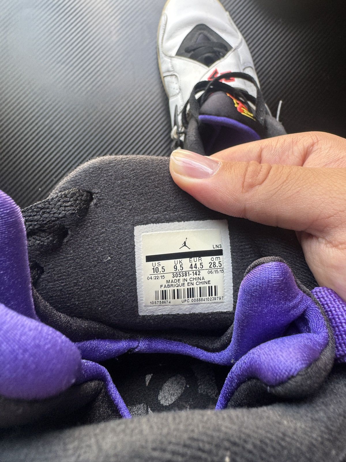 Jordan Brand Air Jordan Retro 8 Three Peat Size US 10.5 / EU 43-44 - 8 Thumbnail