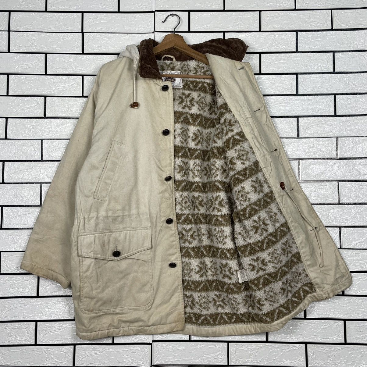 Japanese Brand Japanese Brand Spinash Hooded Long Jacket Size US L / EU 52-54 / 3 - 9 Thumbnail
