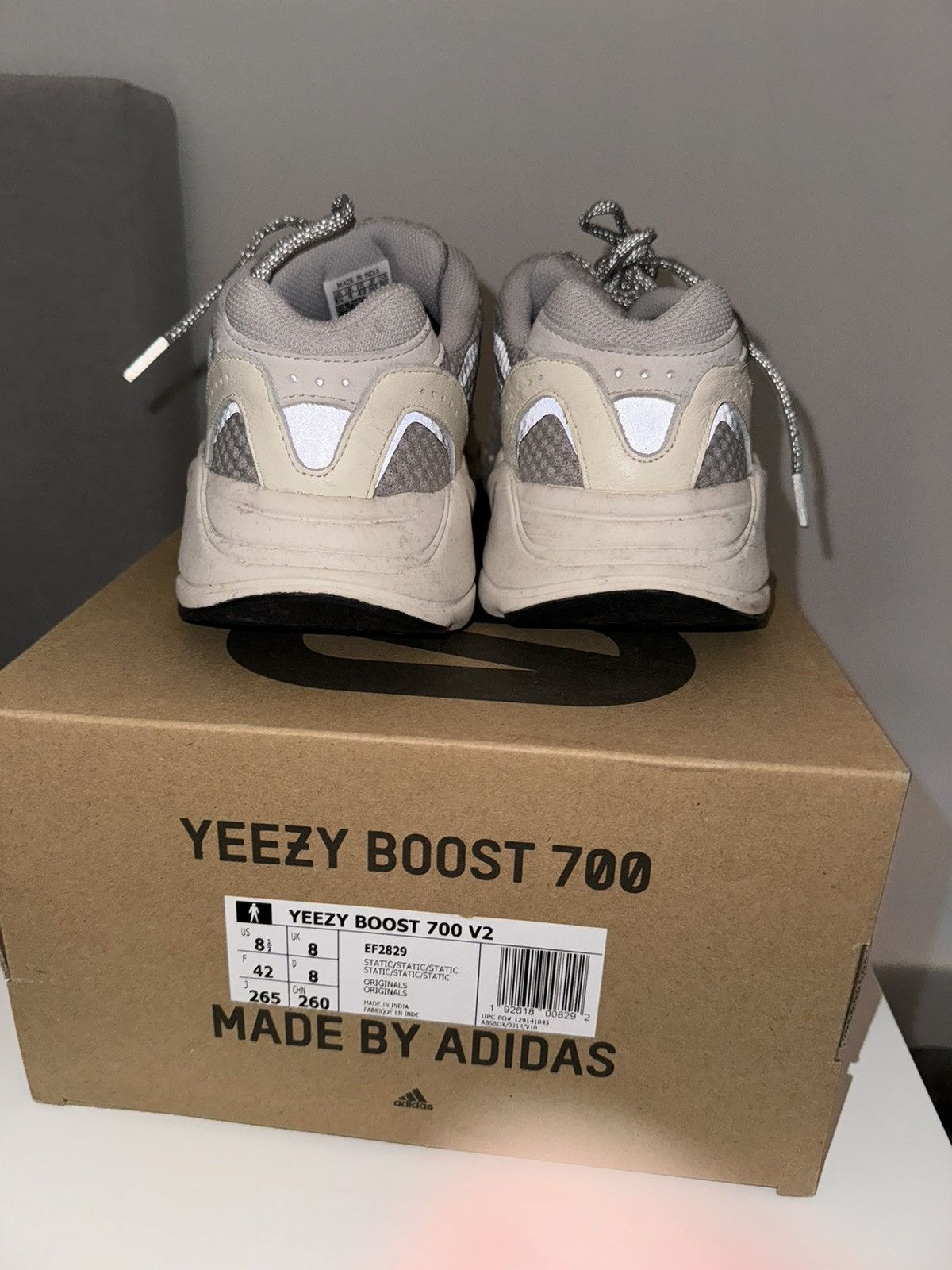 Adidas × Kanye West × Yeezy Yeezy 700 Static Size 8.5 Size US 8.5 / EU 41-42 - 2 Thumbnail