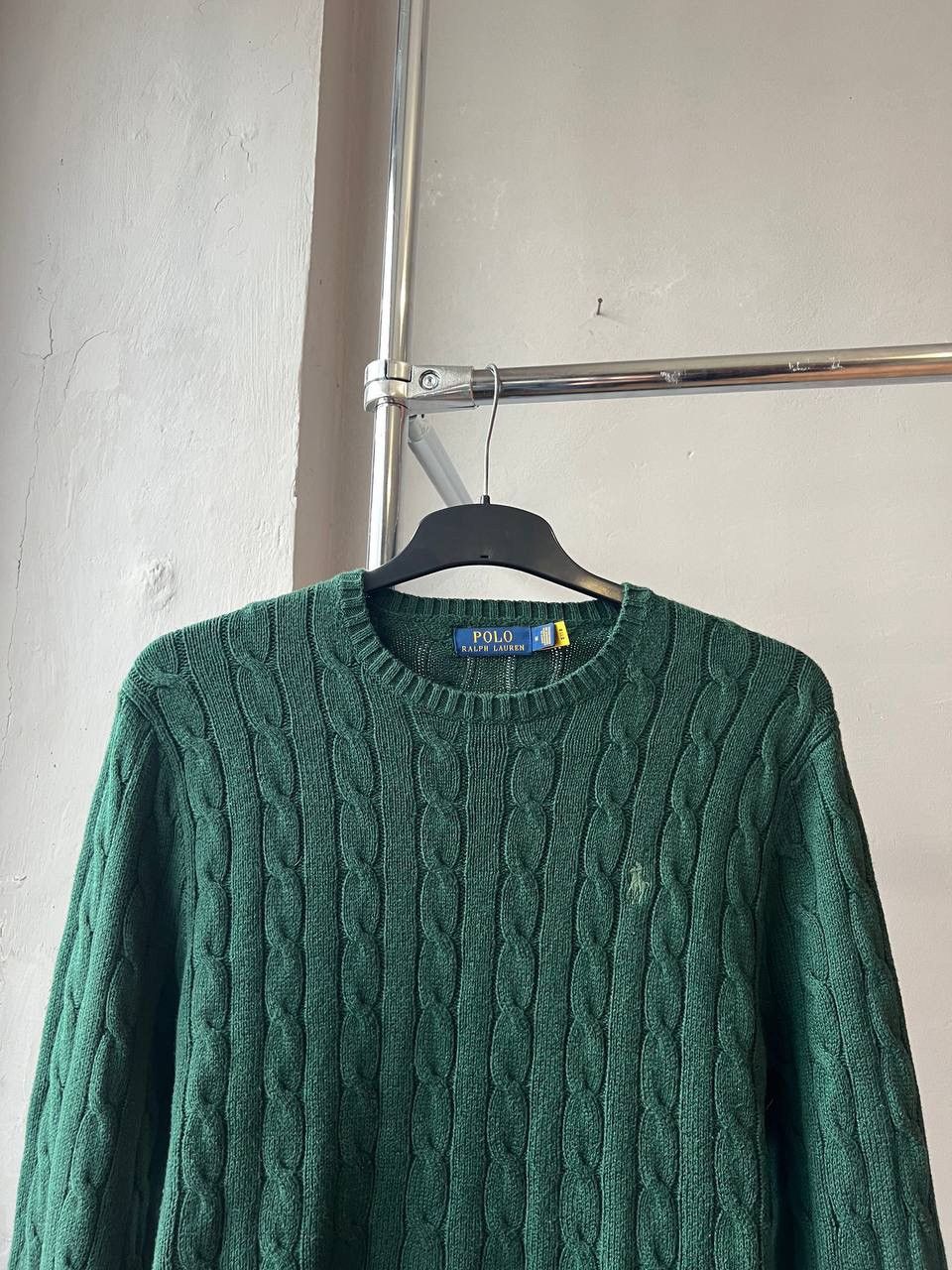 Polo Ralph Lauren POLO RALPH LAUREN CLASSIC CASUAL KNIT GREEN SWEATER SIZE M Size US M / EU 48-50 / 2 - 5 Thumbnail