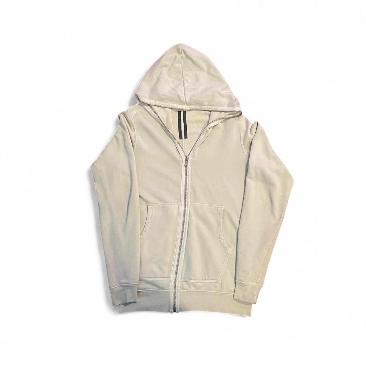 Rick Owens Drkshdw 2000s Vintage Era Rick Owens DRKSHDW Pearl Cream Gimp Hoodie Size US S / EU 44-46 / 1 - 1 Thumbnail