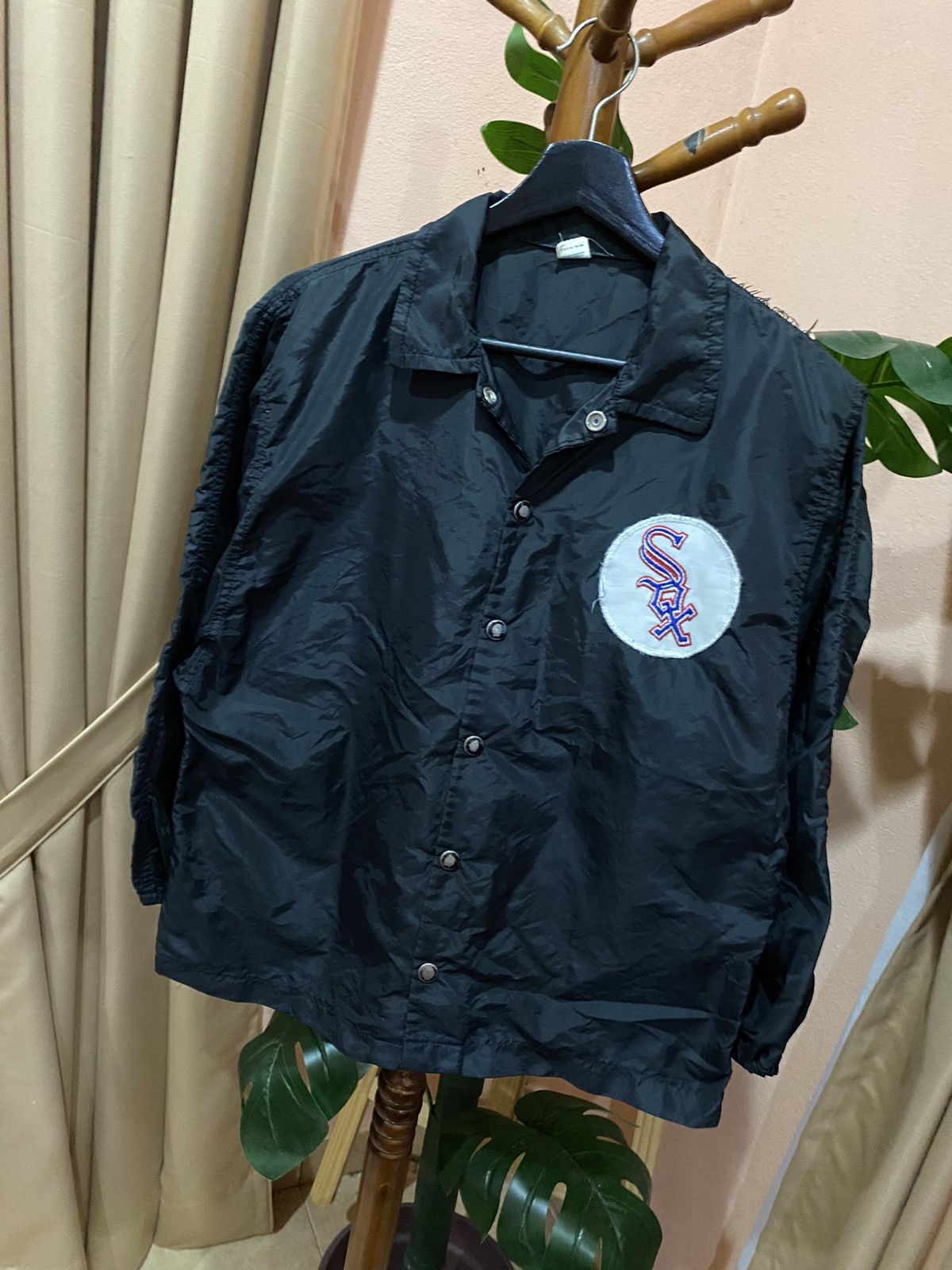 Vintage VINTAGE CHICAGO WHITE SOX NYLON COACH JACKET Size US S / EU 44-46 / 1 - 3 Thumbnail